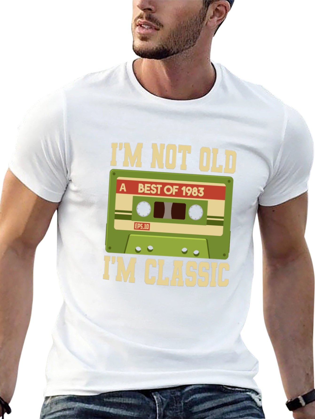 Im Not Old Im Classic 1983 Cassette T-Shirt