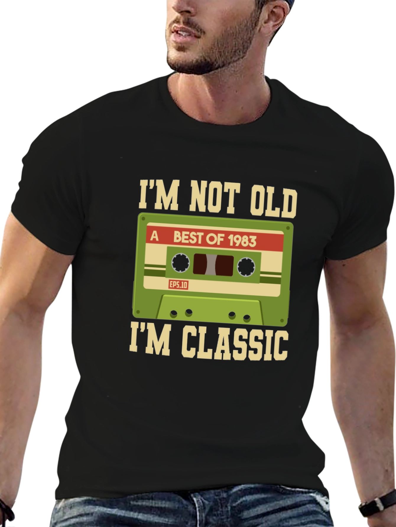 Im Not Old Im Classic 1983 Cassette T-Shirt