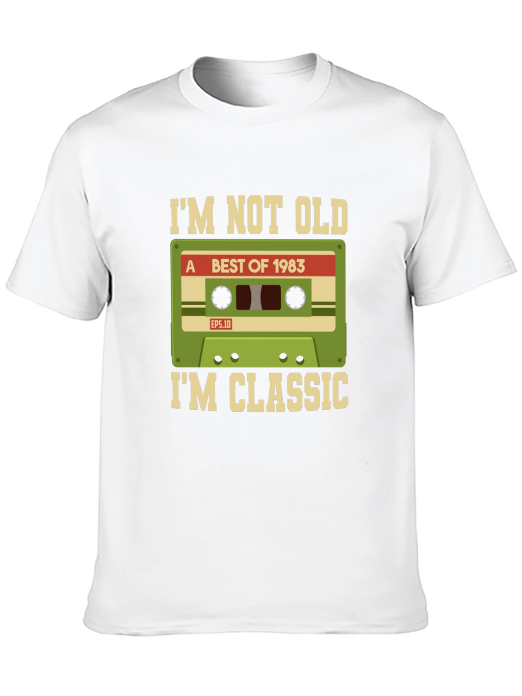Im Not Old Im Classic 1983 Cassette T-Shirt