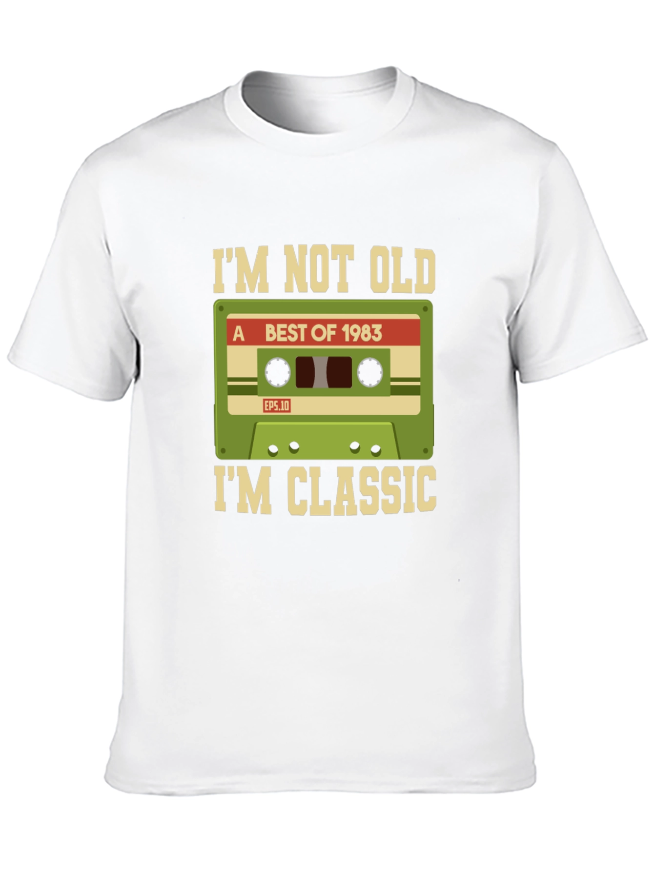 Im Not Old Im Classic 1983 Cassette T-Shirt