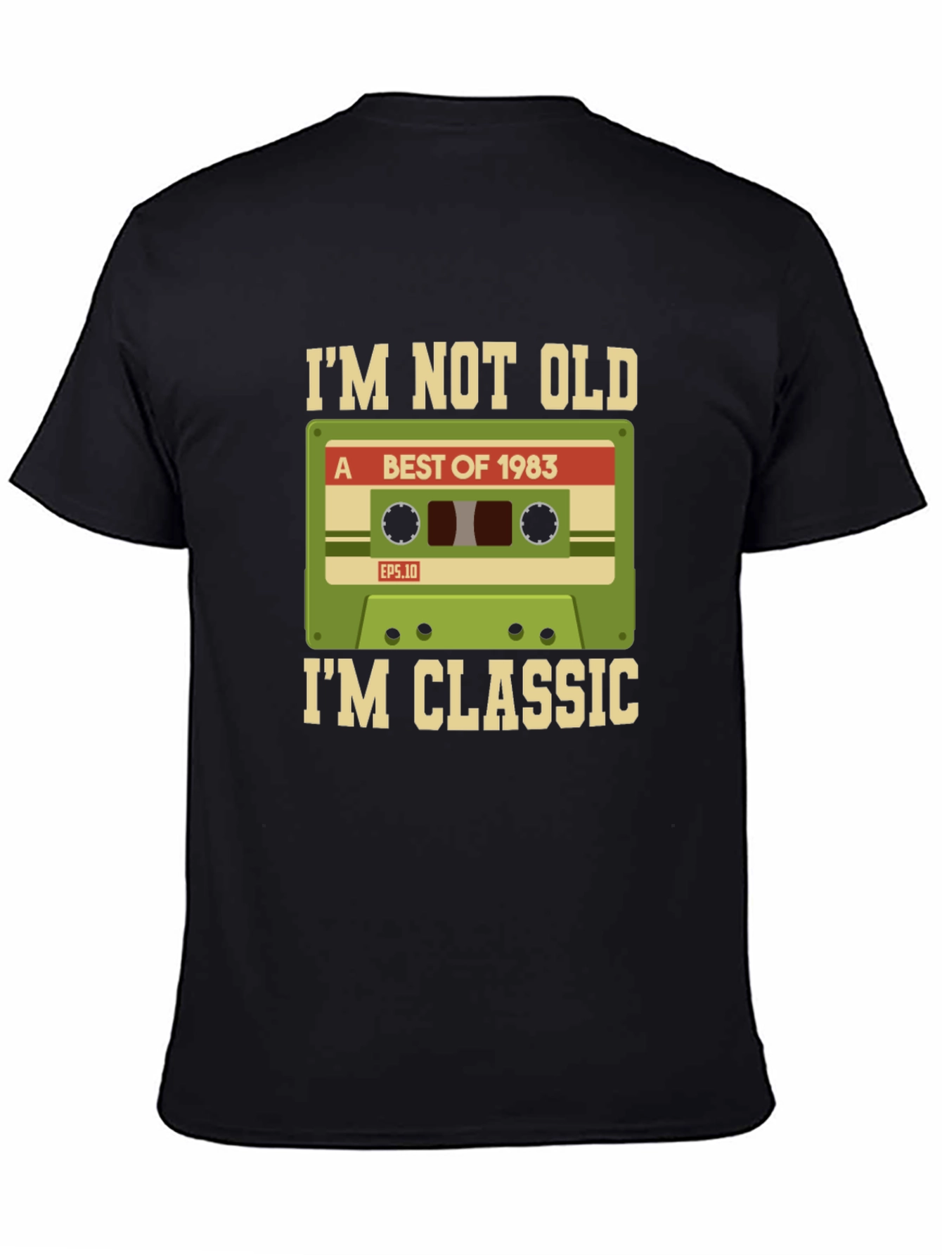 Im Not Old Im Classic 1983 Cassette T-Shirt