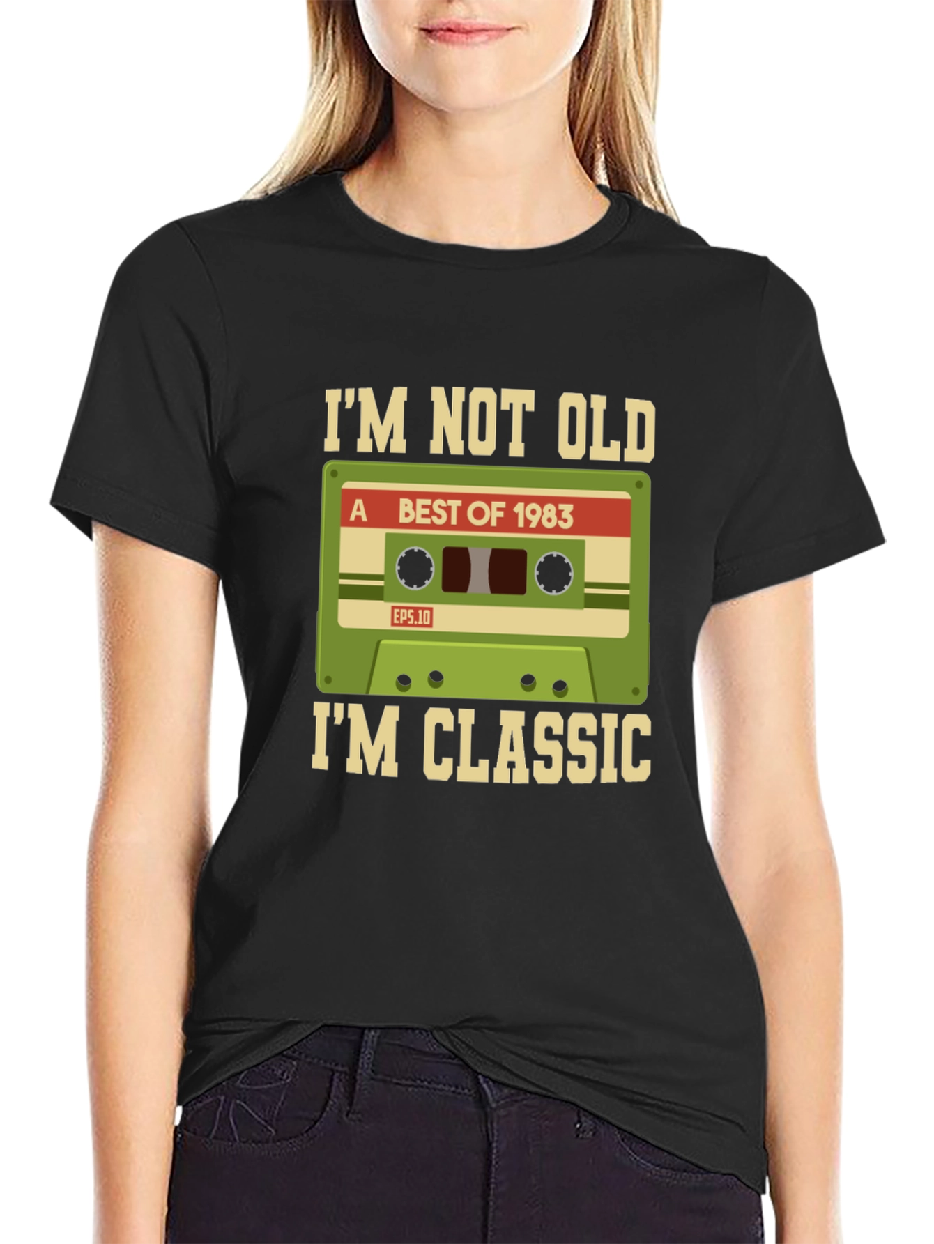 Im Not Old Im Classic 1983 Cassette T-Shirt