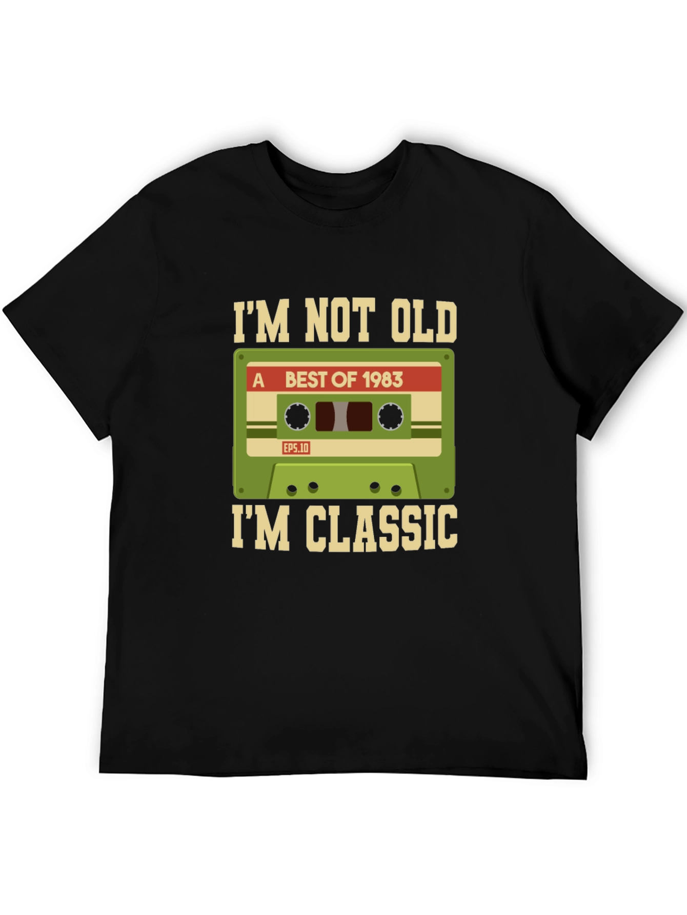 Im Not Old Im Classic 1983 Cassette T-Shirt