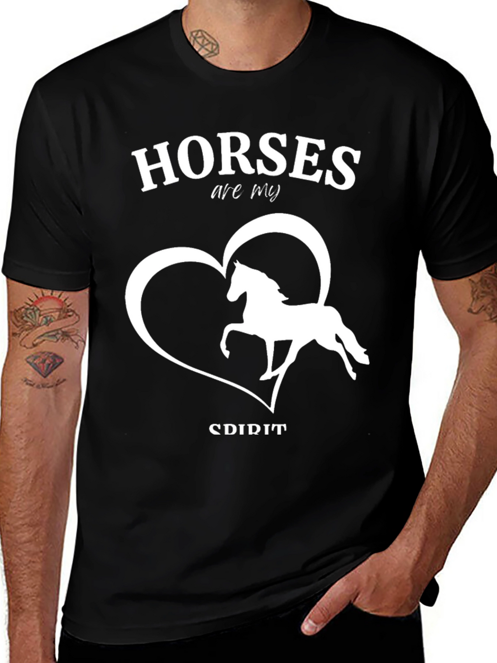 Horses Are My Spirit Animal T-Shirt