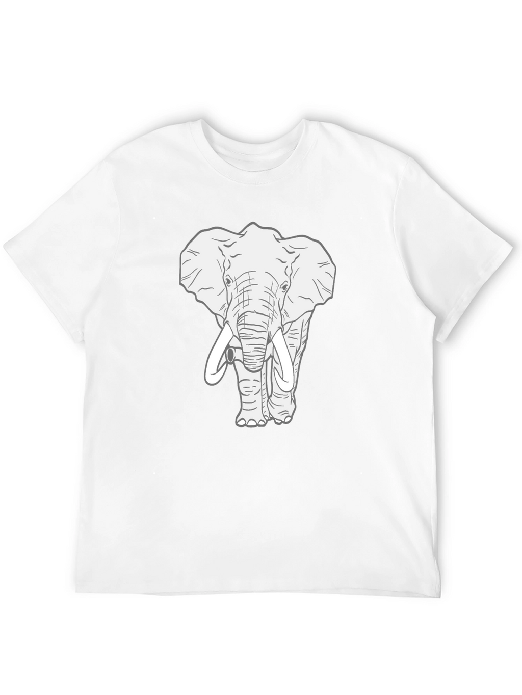 Elephant Graphic Tee - Cool Animal T-Shirt