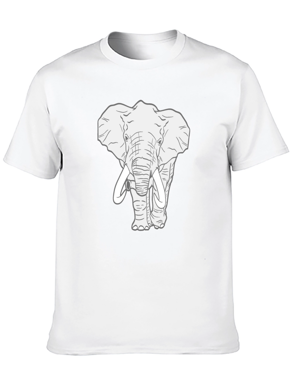 Elephant Graphic Tee - Cool Animal T-Shirt