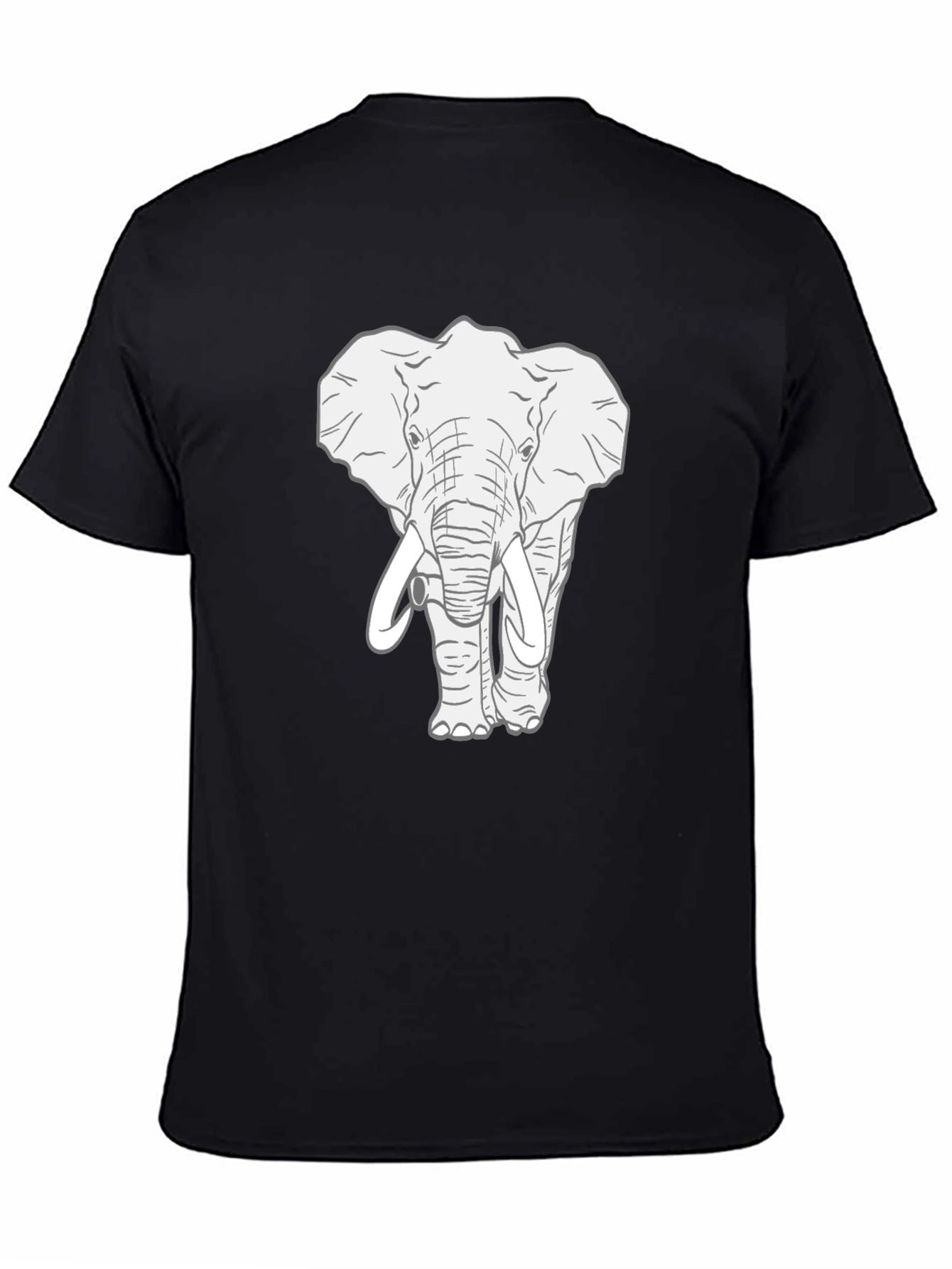 Elephant Graphic Tee - Cool Animal T-Shirt