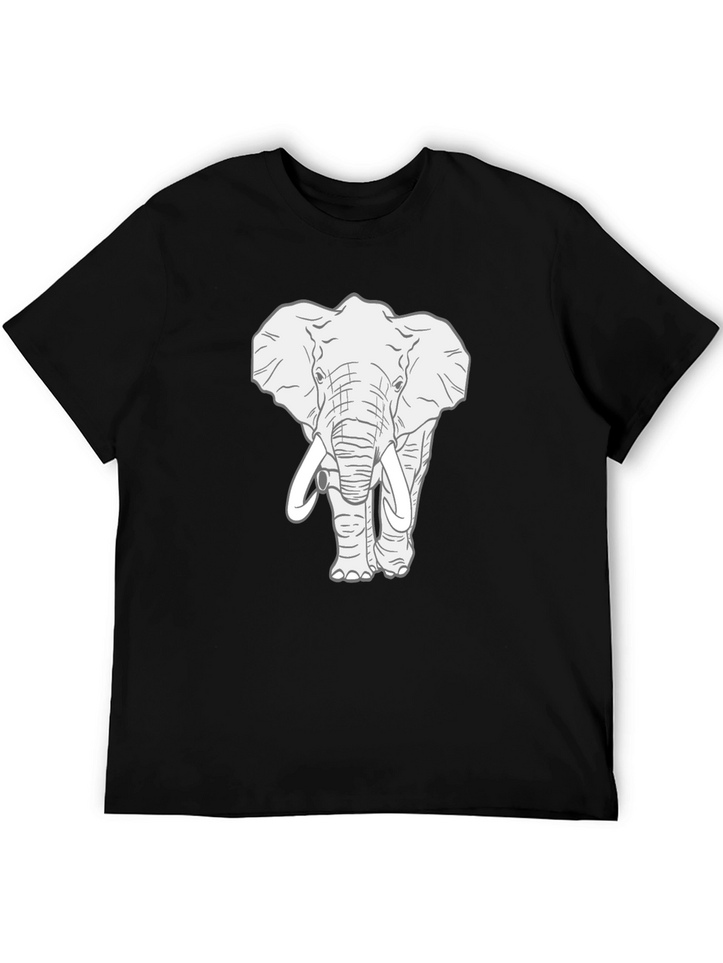 Elephant Graphic Tee - Cool Animal T-Shirt