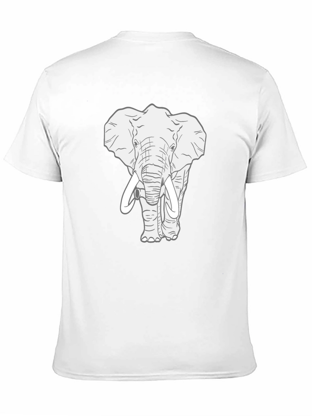 Elephant Graphic Tee - Cool Animal T-Shirt