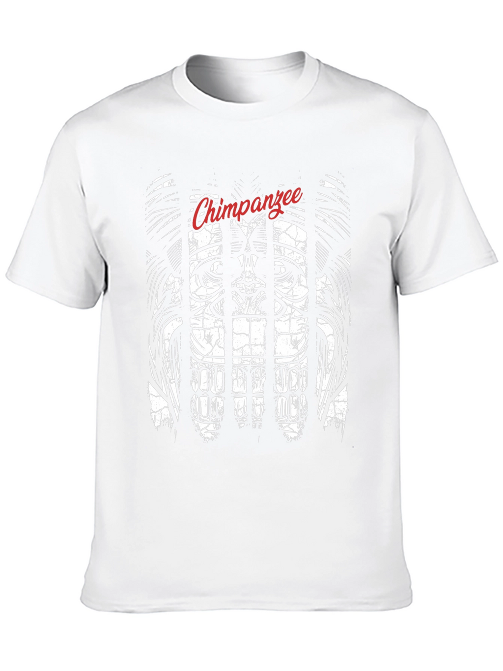 Chimpanzee Behind Bars Graphic Tee