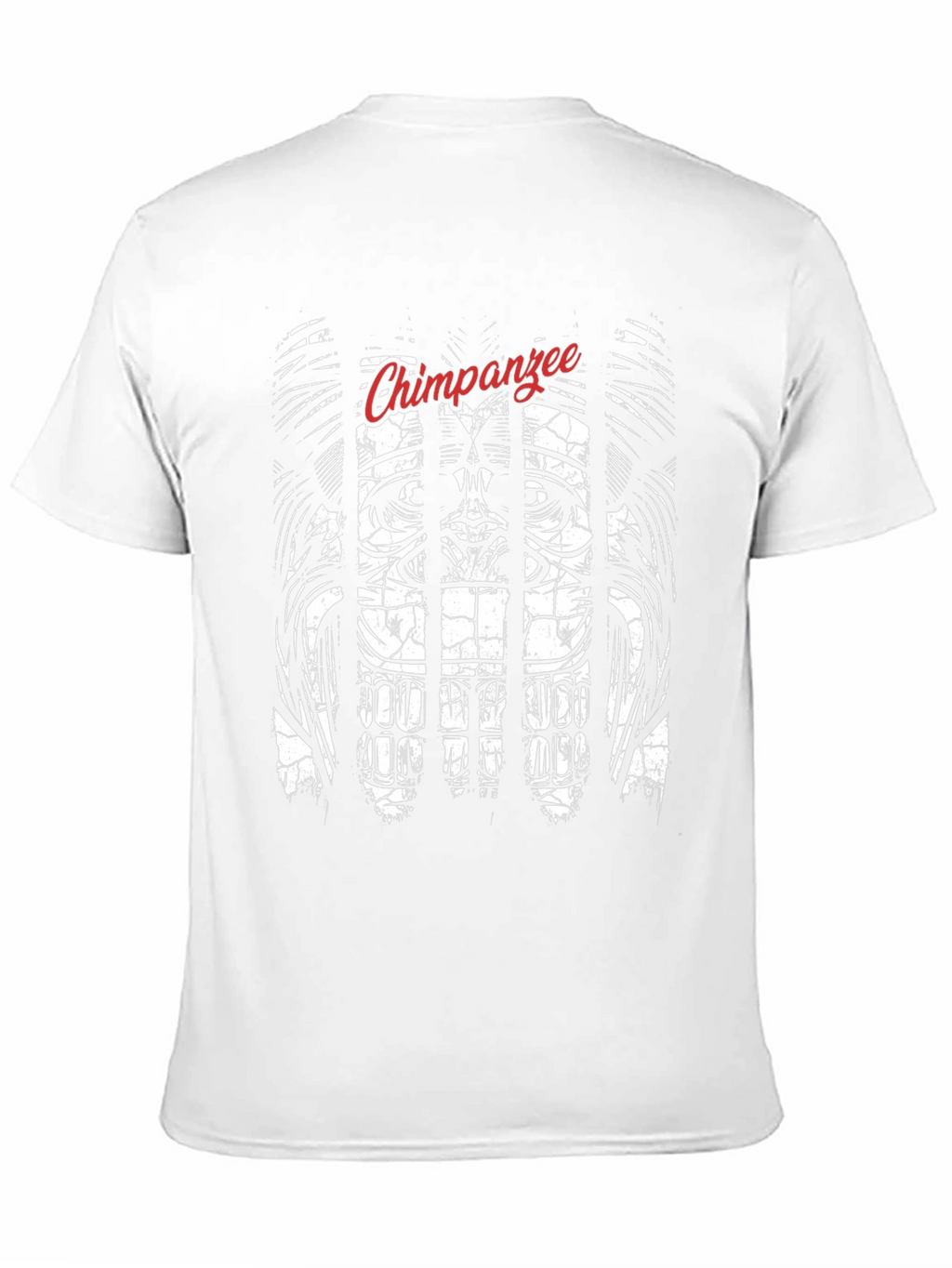 Chimpanzee Behind Bars Graphic Tee