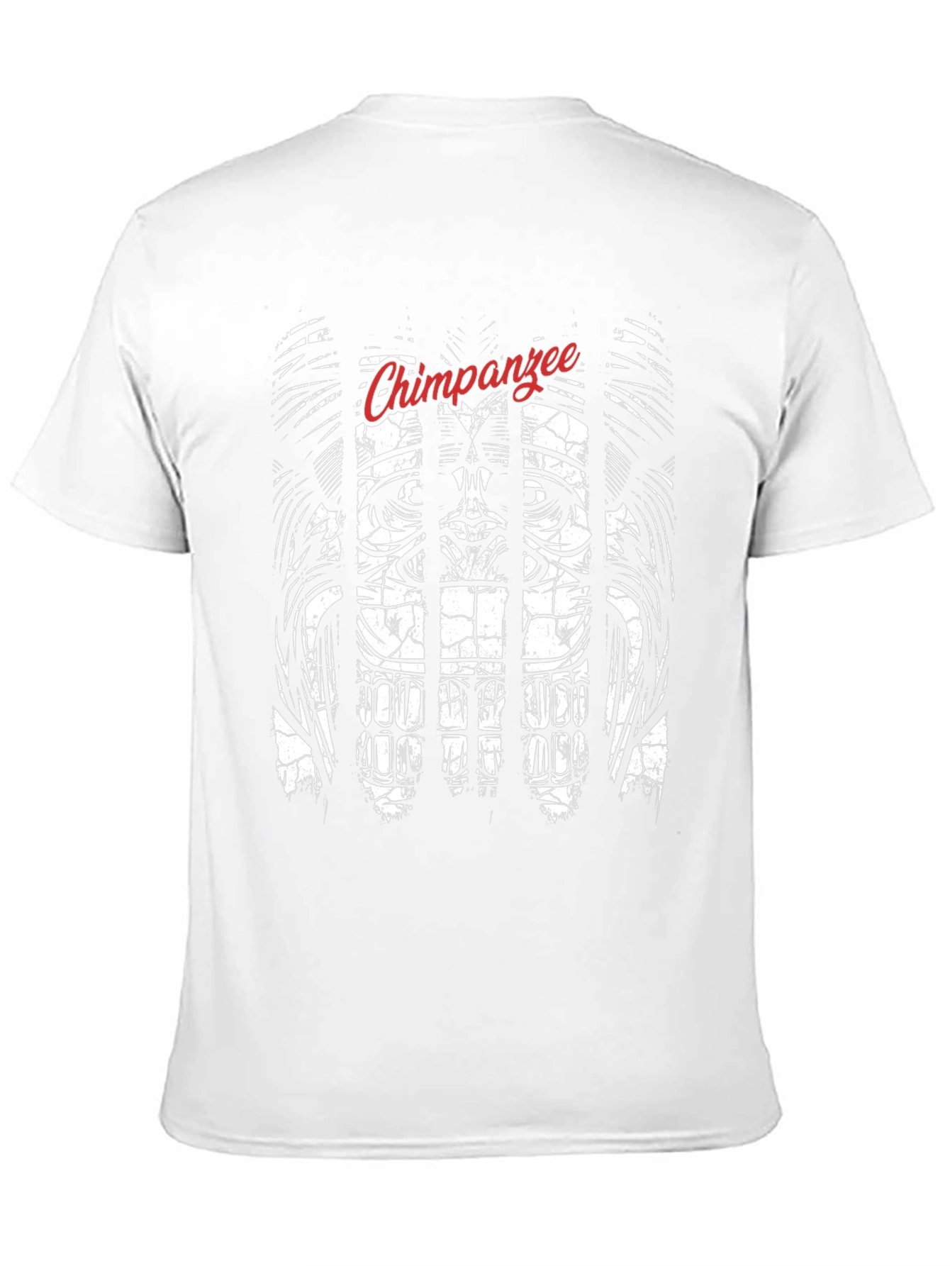 Chimpanzee Behind Bars Graphic Tee