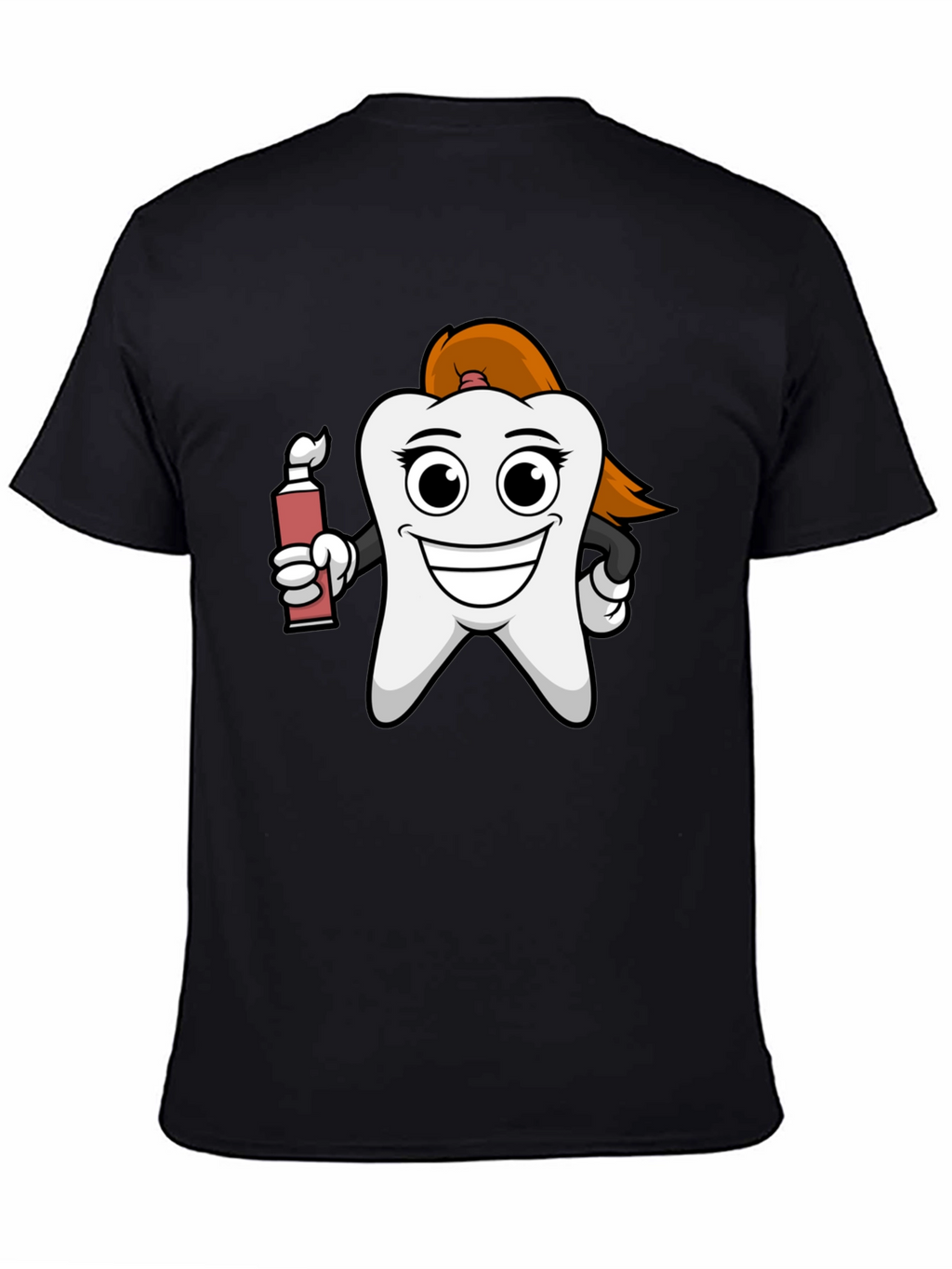 Dental Humor T-Shirt - Cartoon Tooth Design