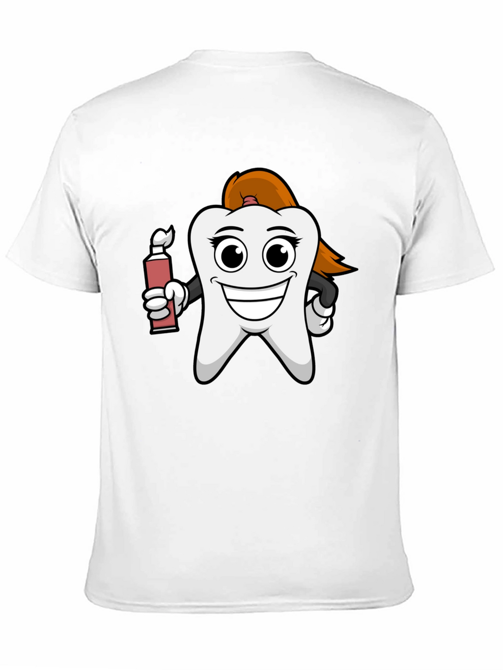 Dental Humor T-Shirt - Cartoon Tooth Design