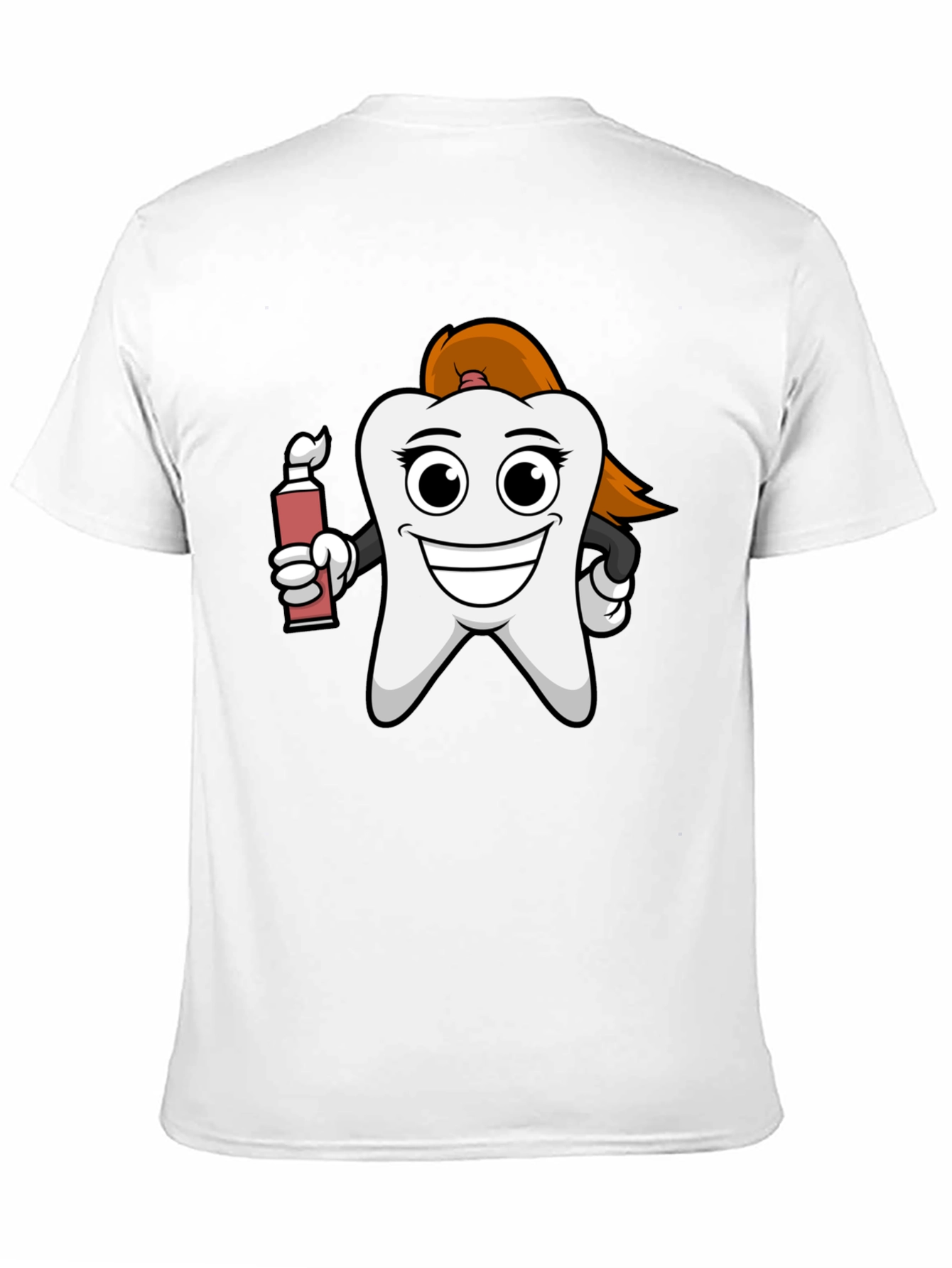 Dental Humor T-Shirt - Cartoon Tooth Design