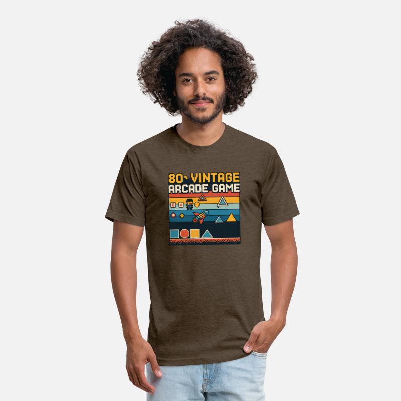 80s Vintage Arcade Game - Retro Pixel Art Design