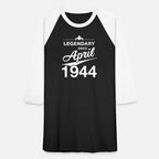 80th Birthday 80 Year Old Born in April 1944 Gift