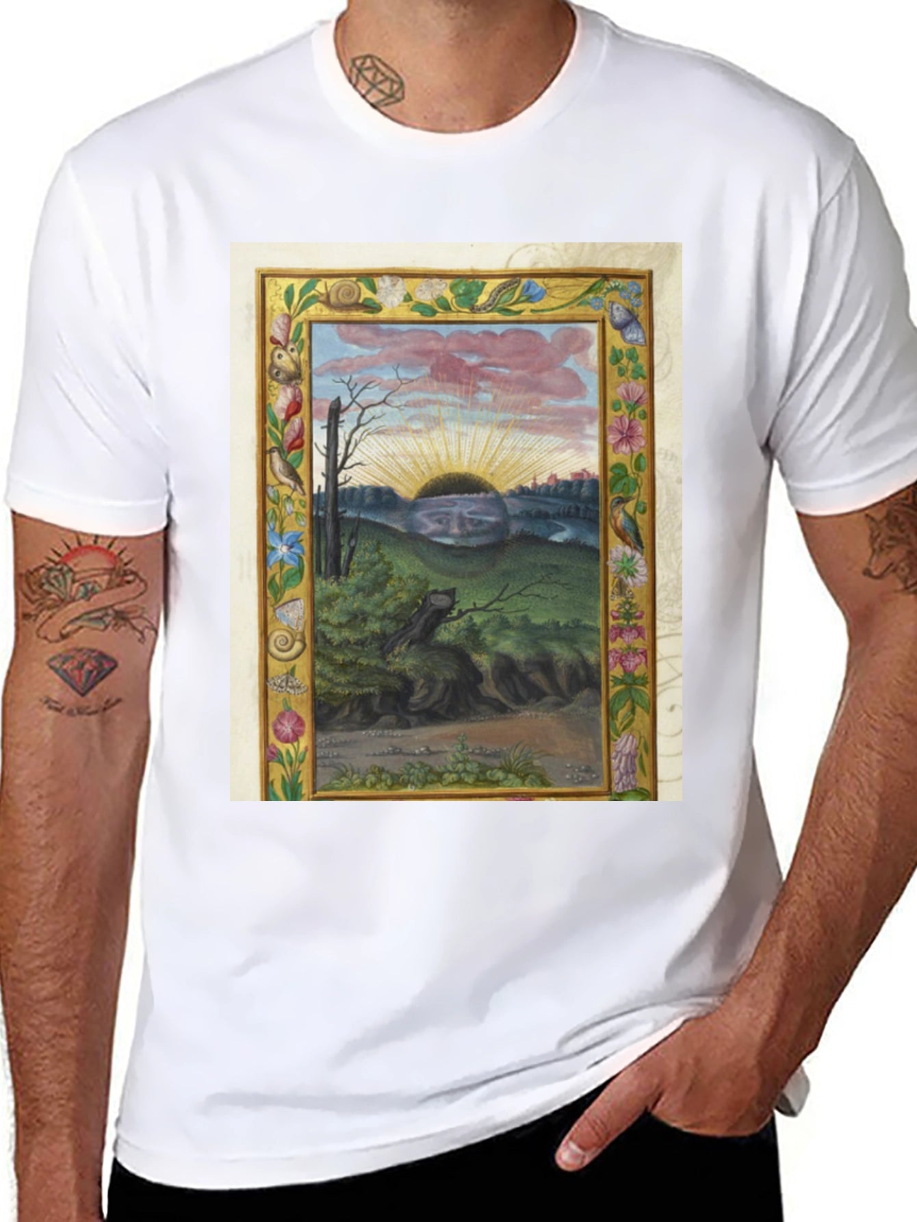 Medieval Art T-Shirt - The Vision of the Future