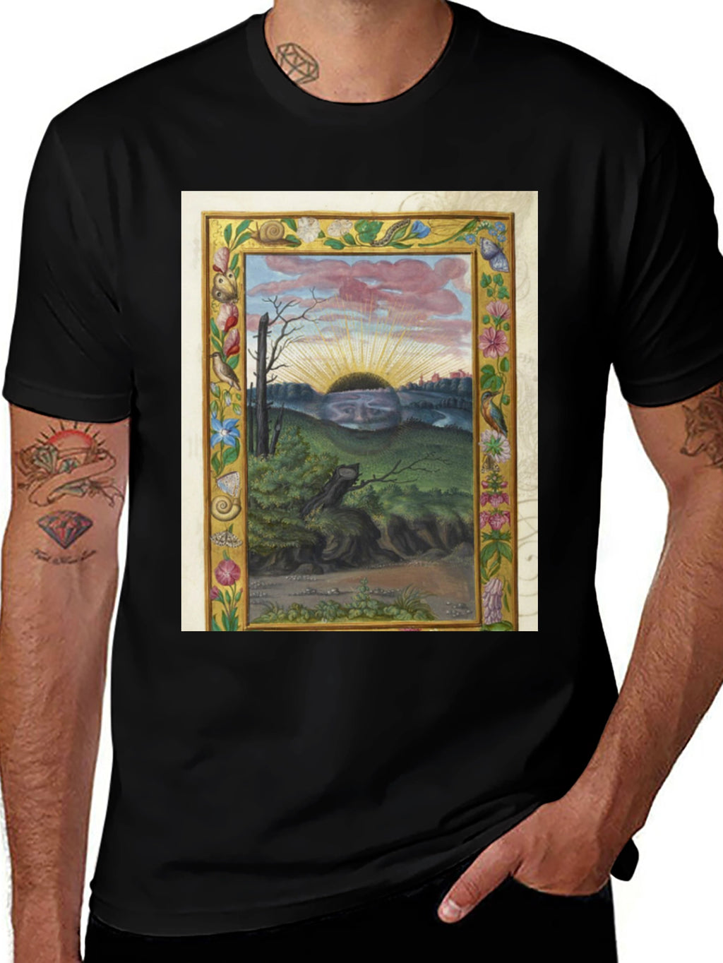 Medieval Art T-Shirt - The Vision of the Future
