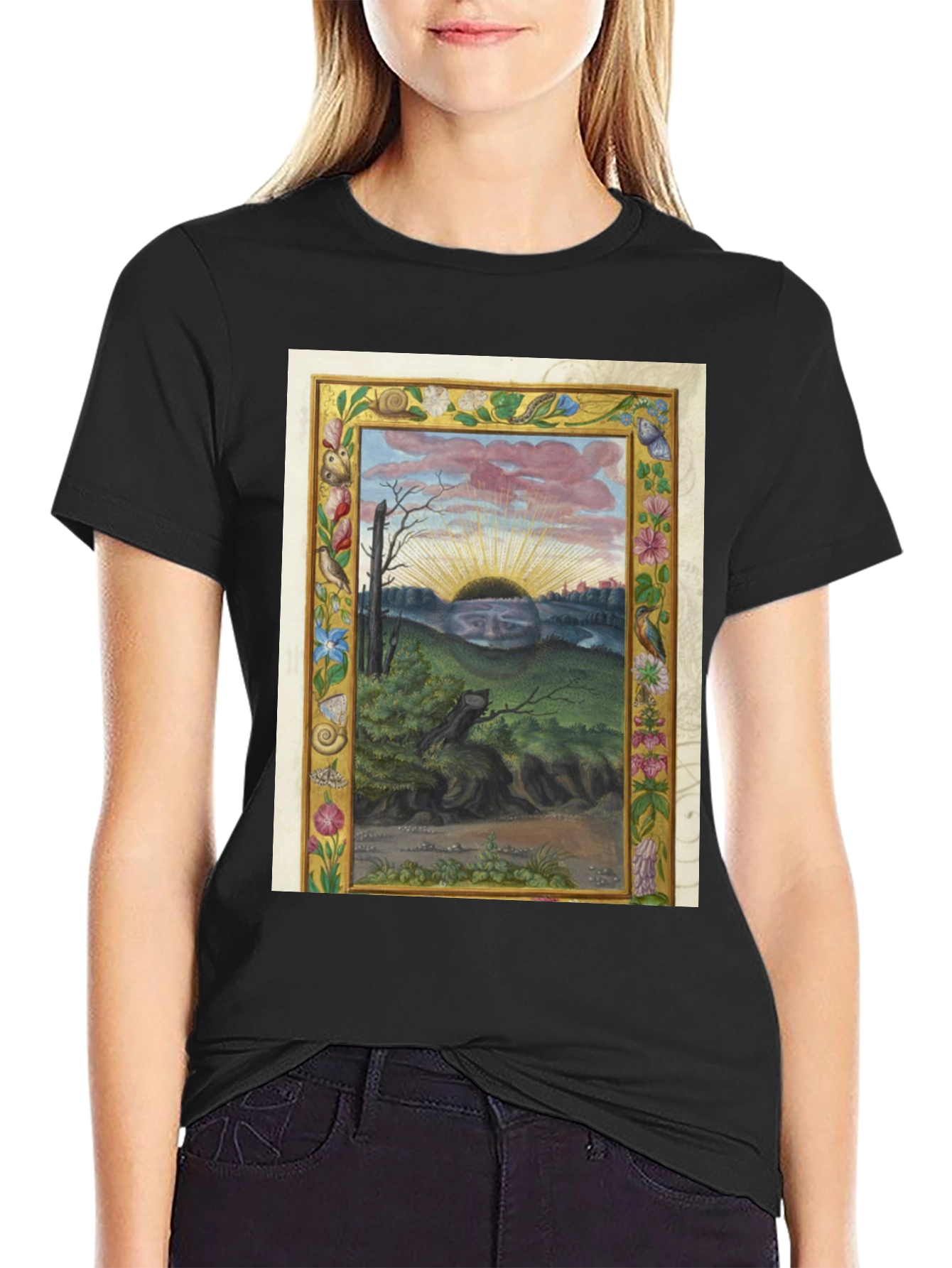 Medieval Art T-Shirt - The Vision of the Future