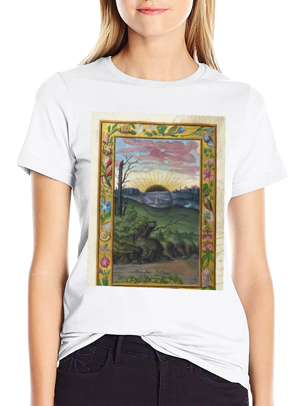 Medieval Art T-Shirt - The Vision of the Future
