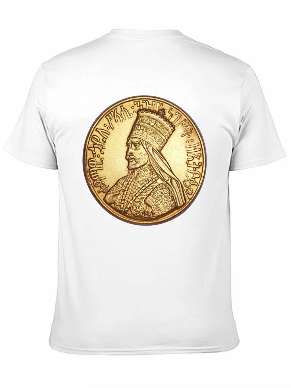 Ethiopian Emperor T-Shirt - Black