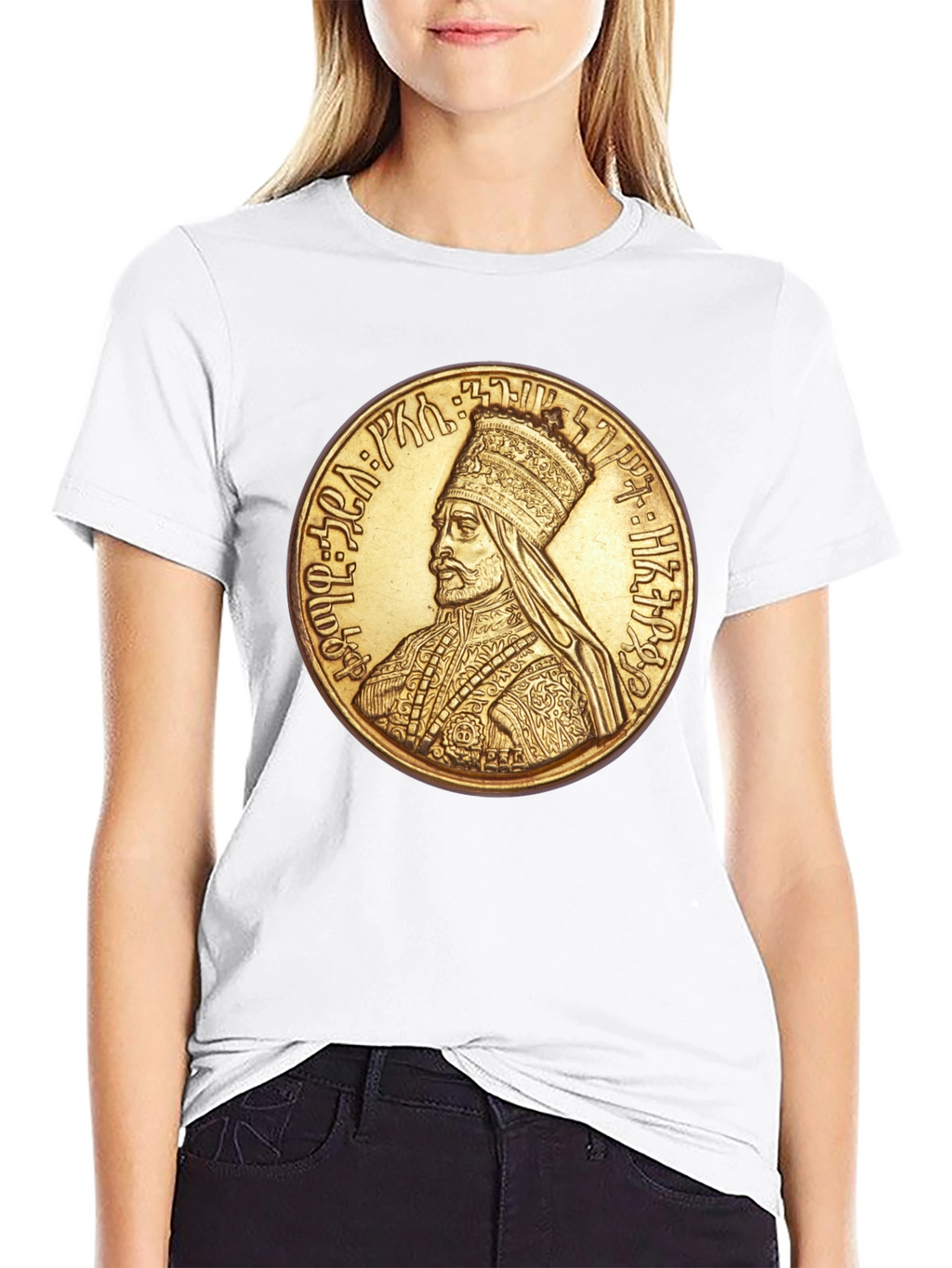 Ethiopian Emperor T-Shirt - Black