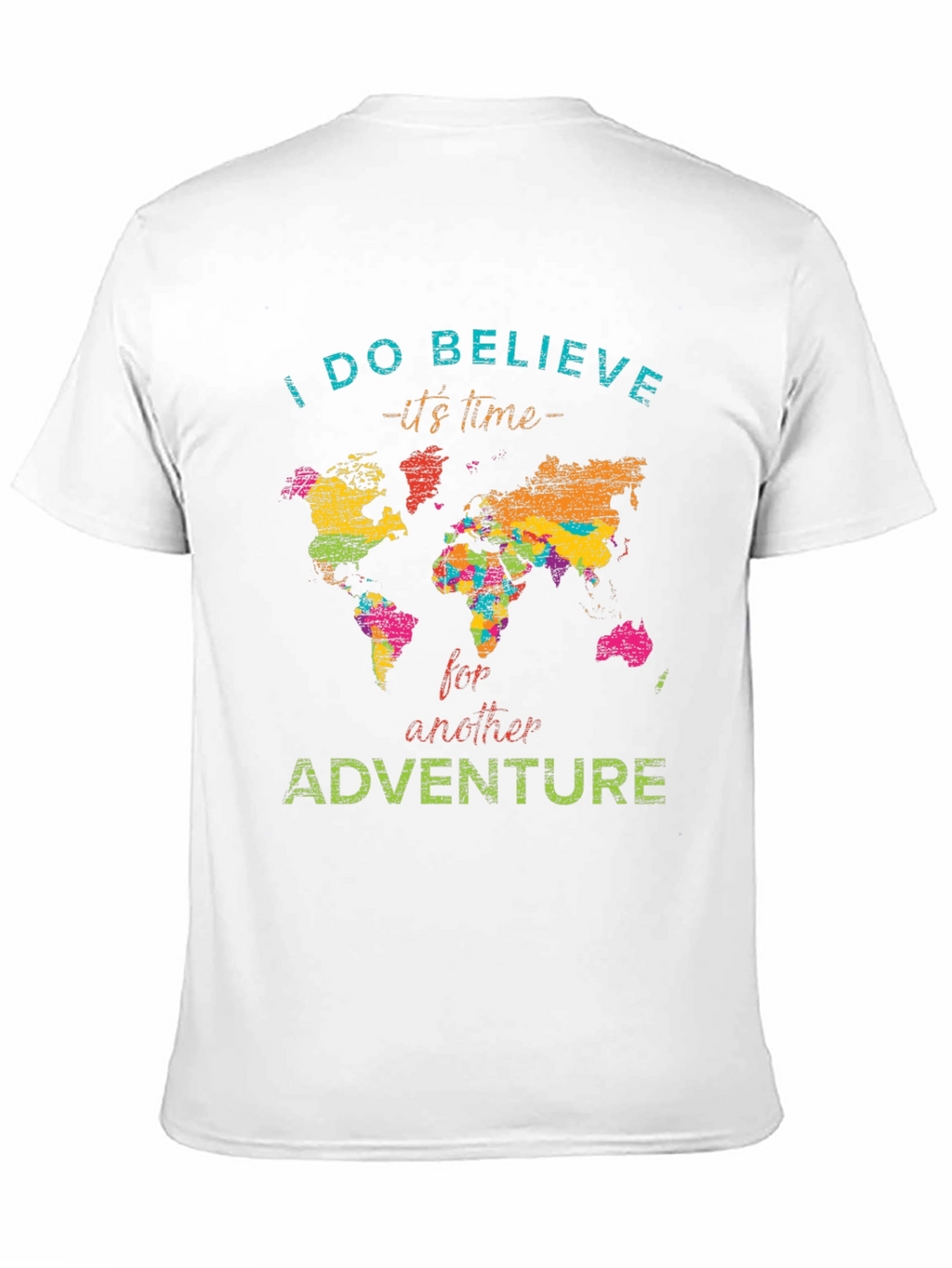 Adventure Time World Map Tee