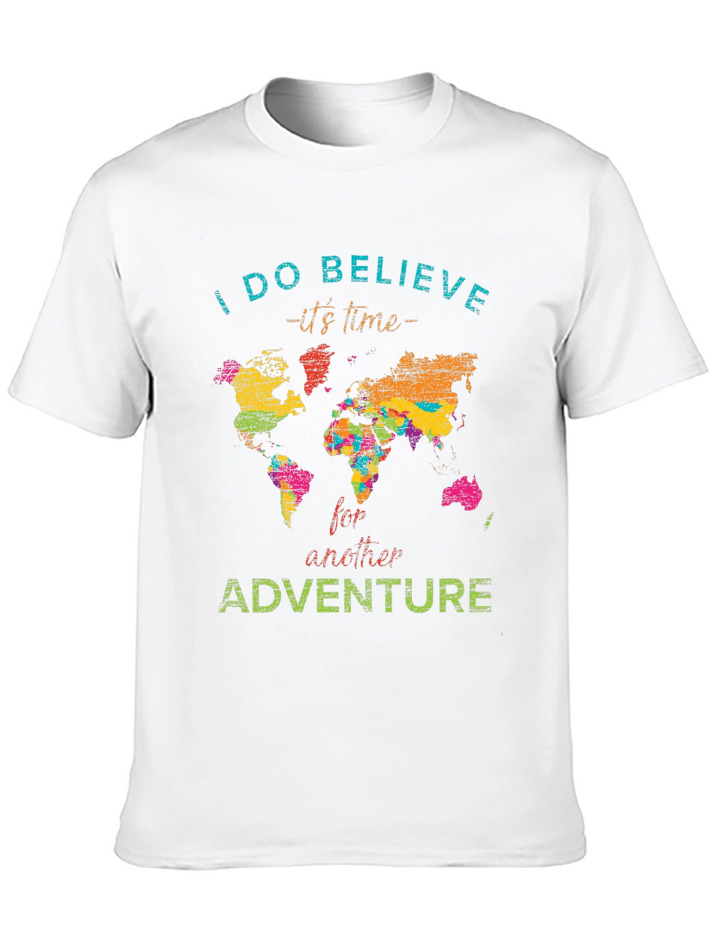 Adventure Time World Map Tee
