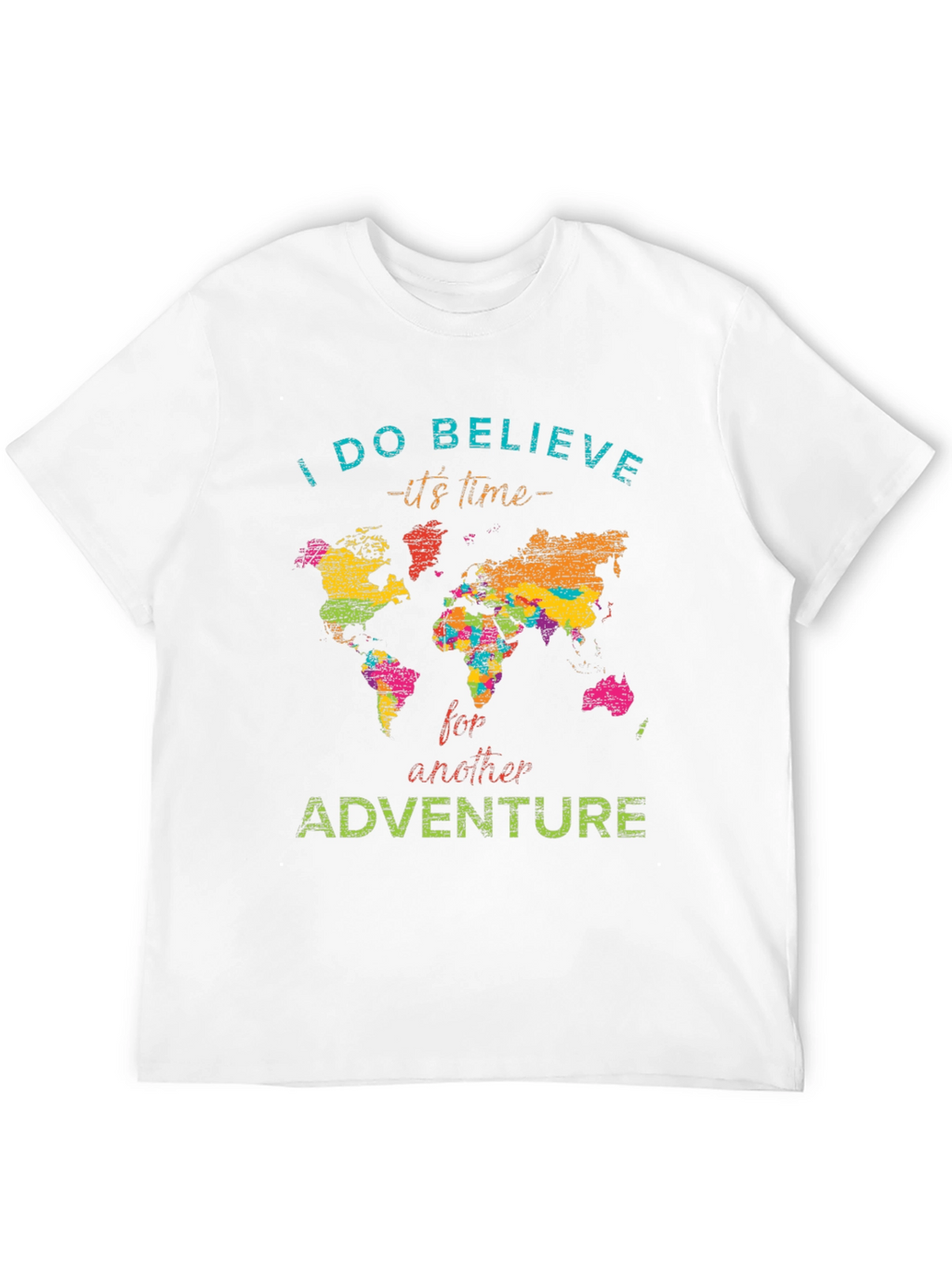 Adventure Time World Map Tee