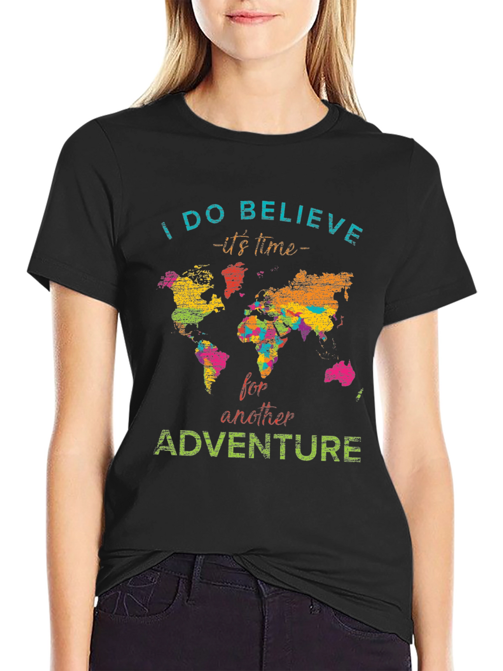 Adventure Time World Map Tee