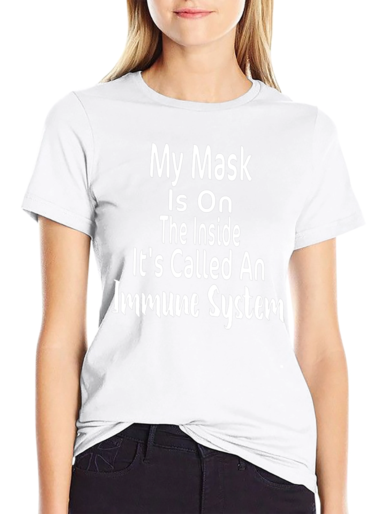 My Mask Is On The Inside Immune System T-Shirt