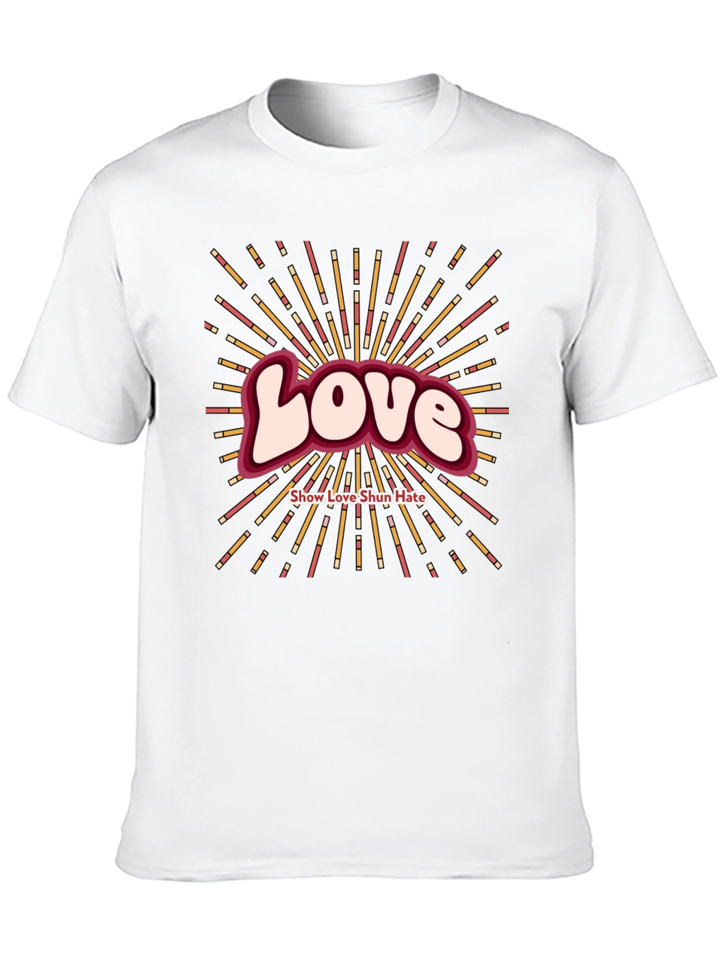 Love Show Love Shun Hate Graphic T-Shirt