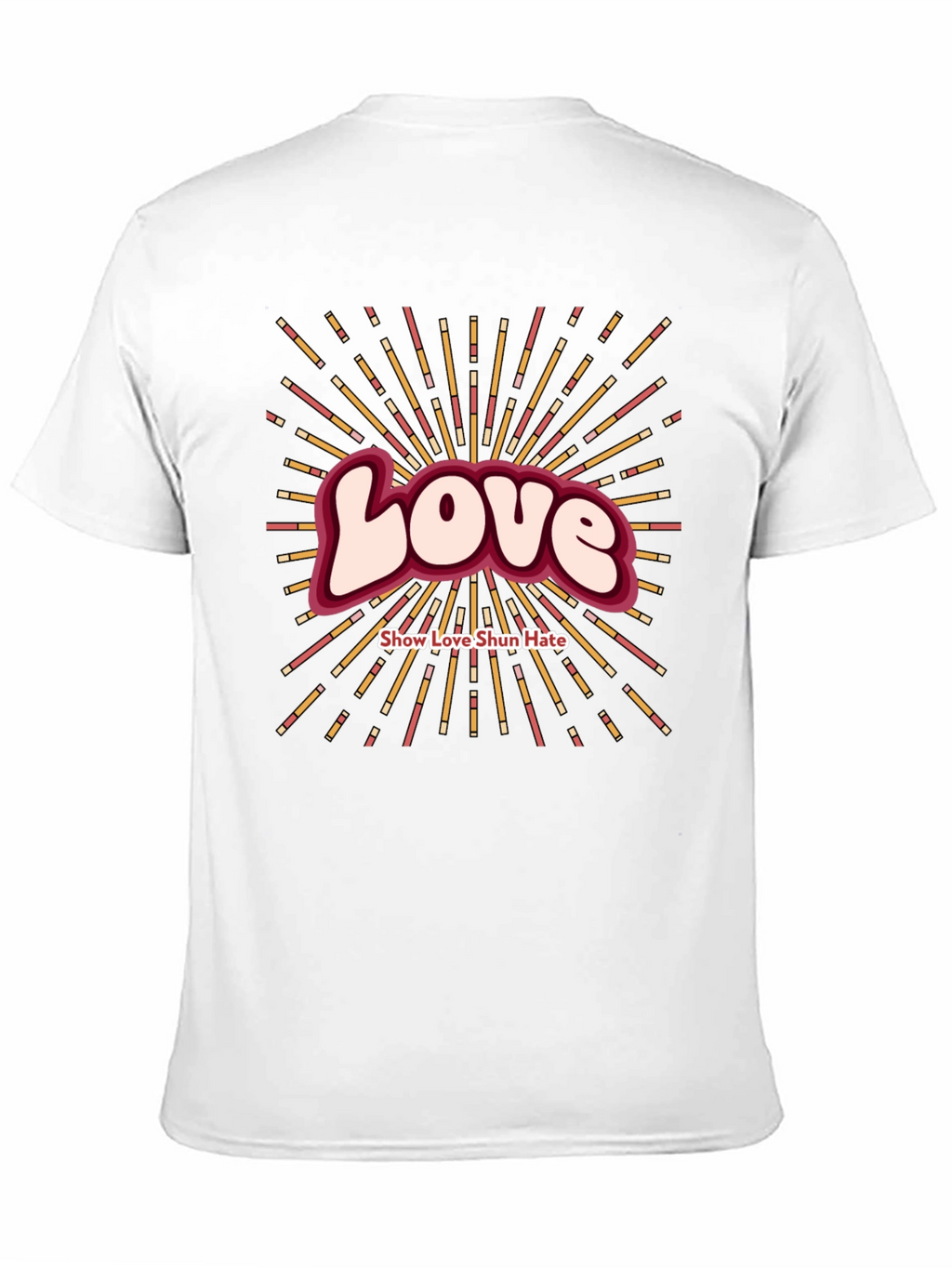 Love Show Love Shun Hate Graphic T-Shirt