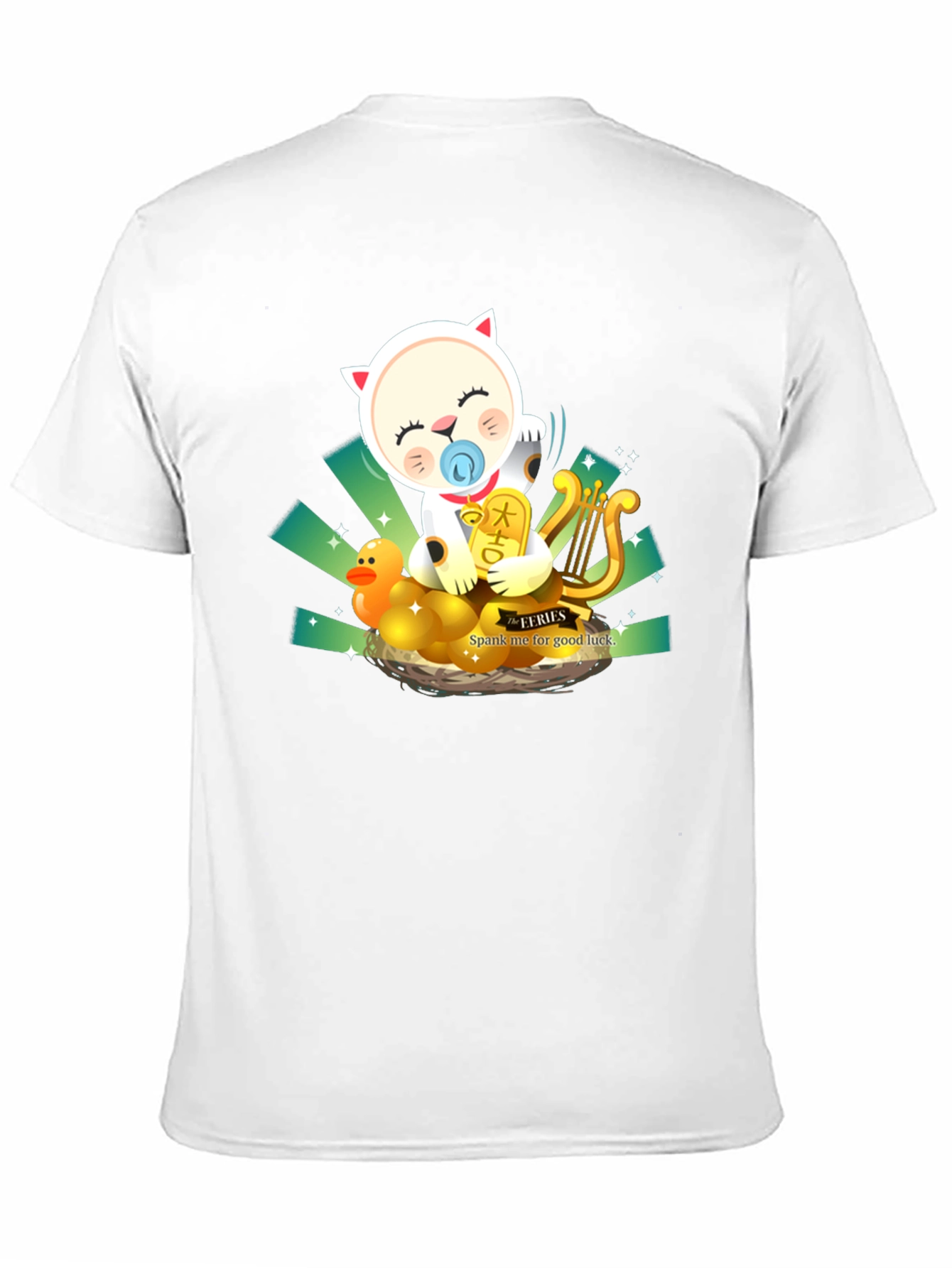 Lucky Baby Cat T-Shirt