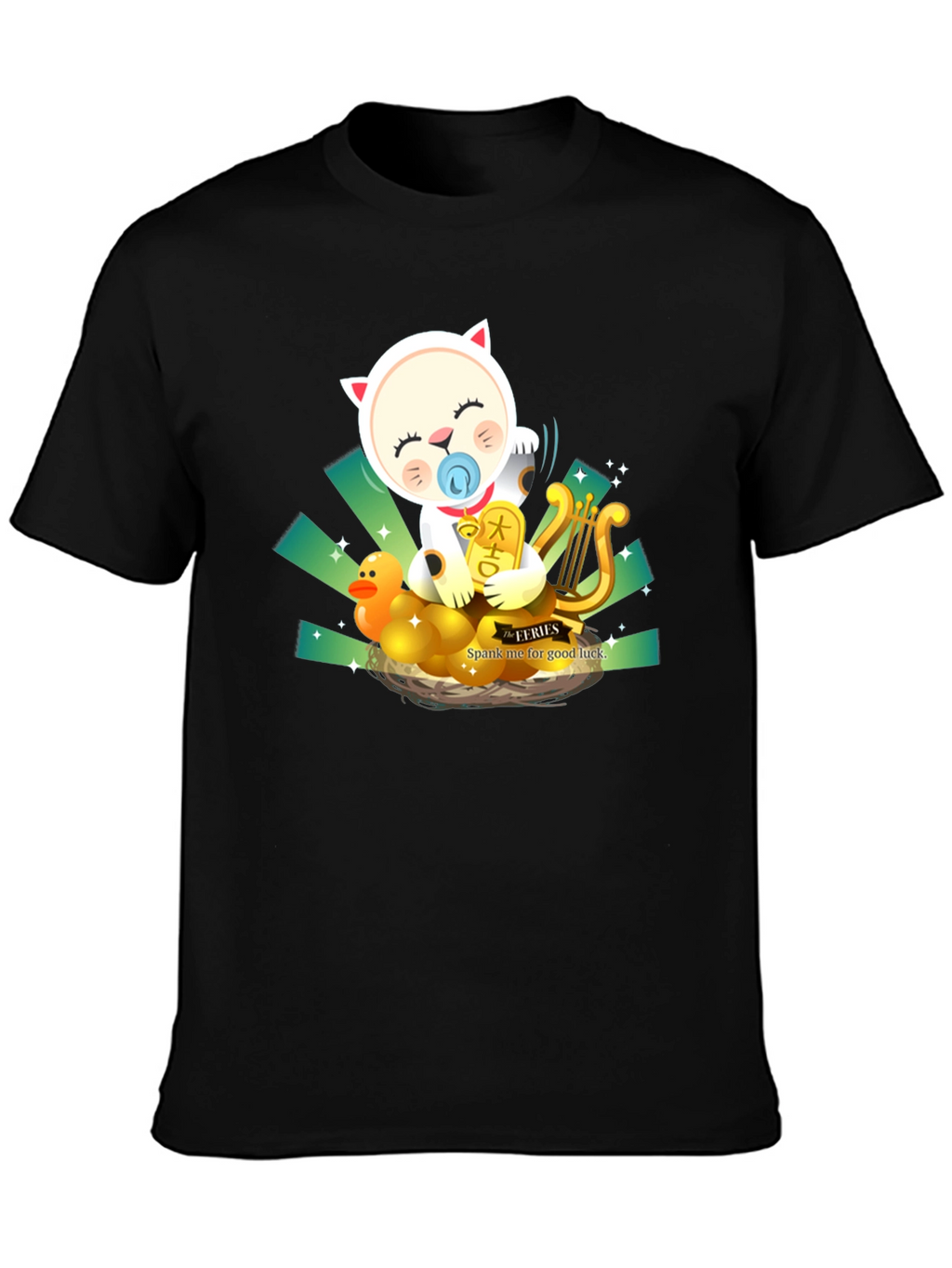 Lucky Baby Cat T-Shirt