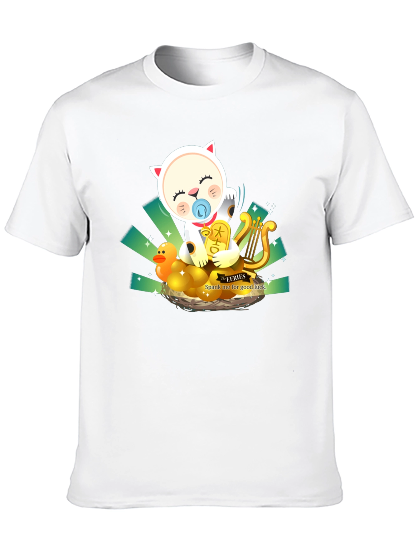 Lucky Baby Cat T-Shirt