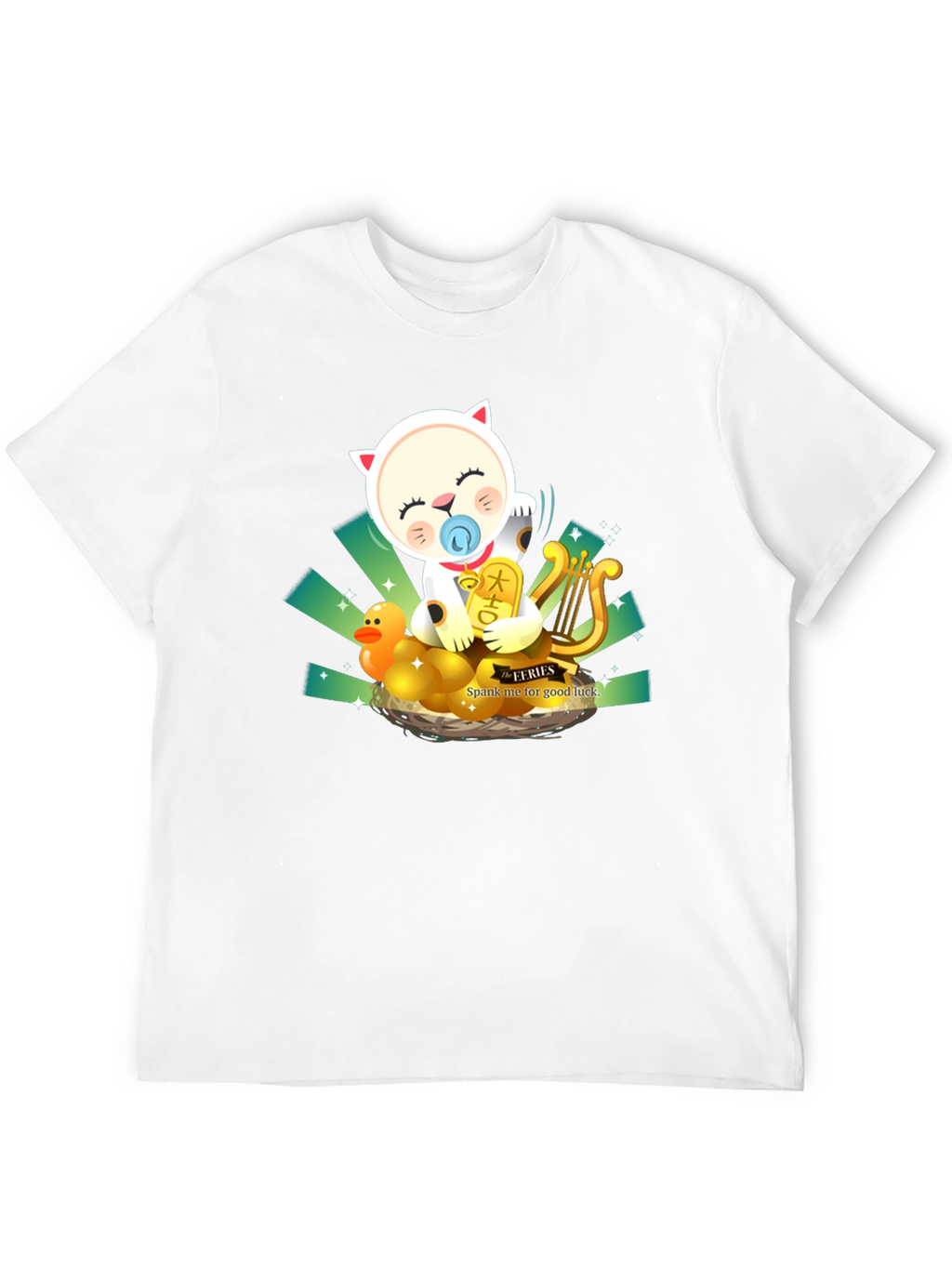 Lucky Baby Cat T-Shirt