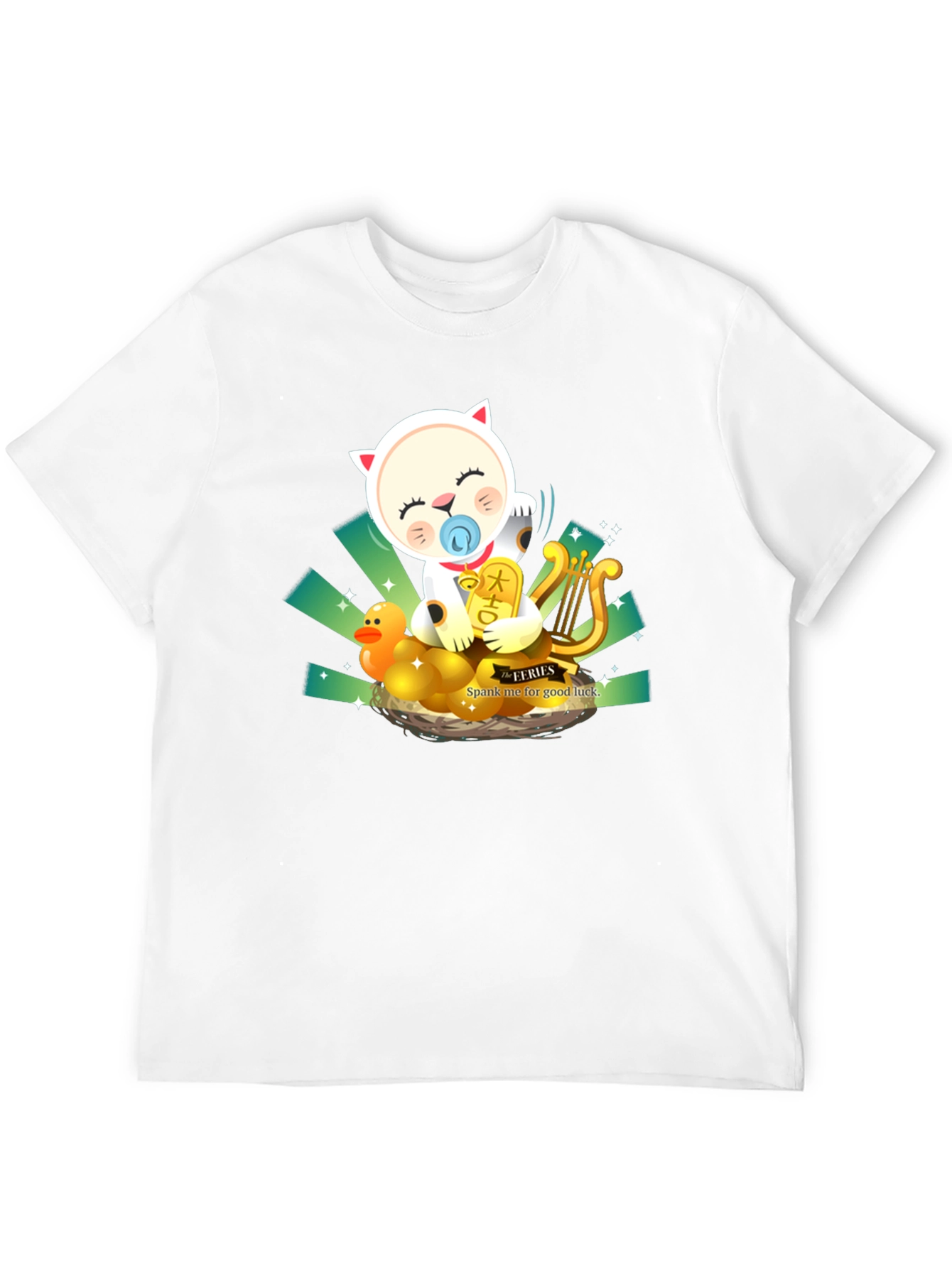Lucky Baby Cat T-Shirt