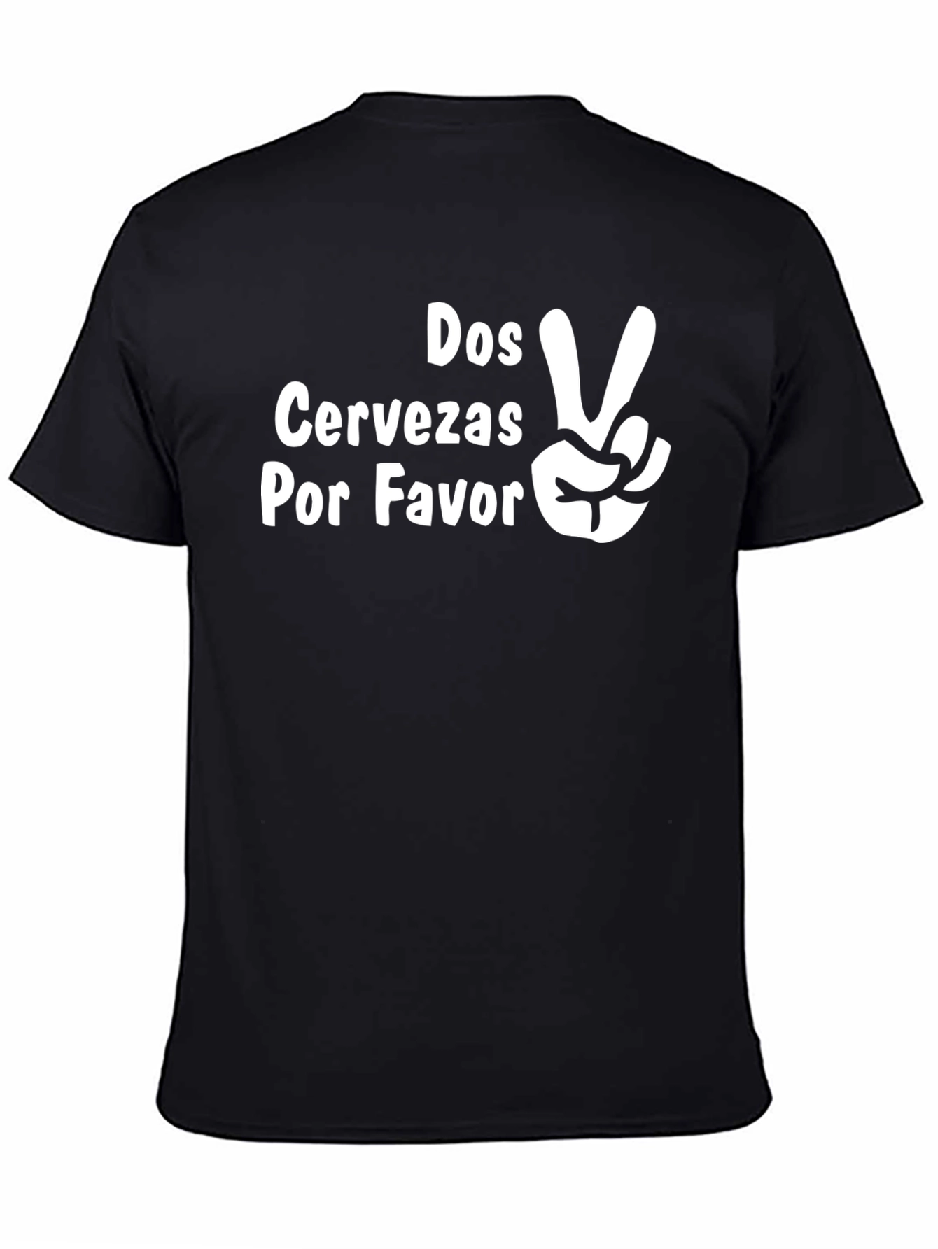 Dos Cervezas Por Favor T-Shirt Funny Drinking Tee