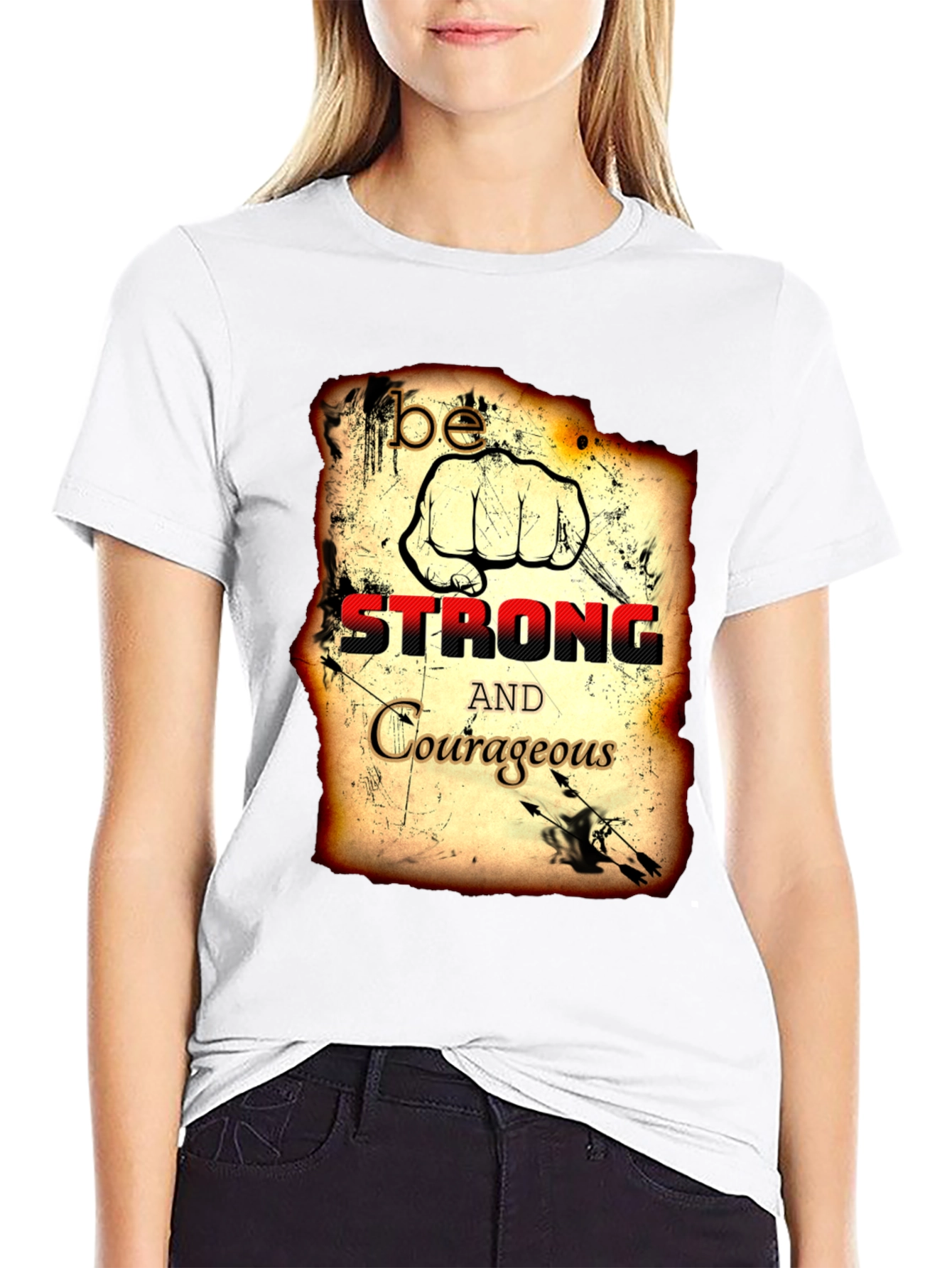 Be Strong and Courageous T-Shirt