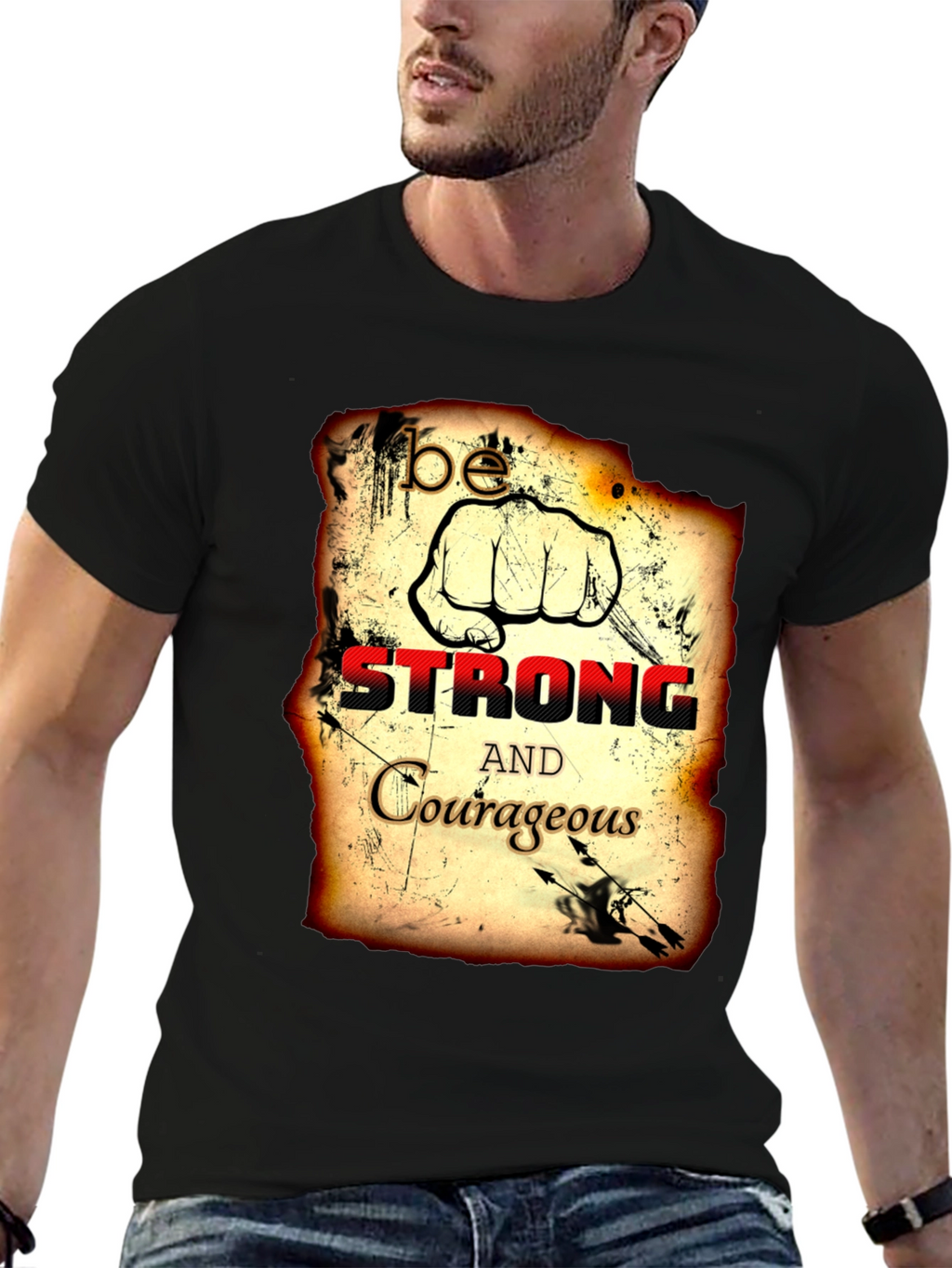Be Strong and Courageous T-Shirt