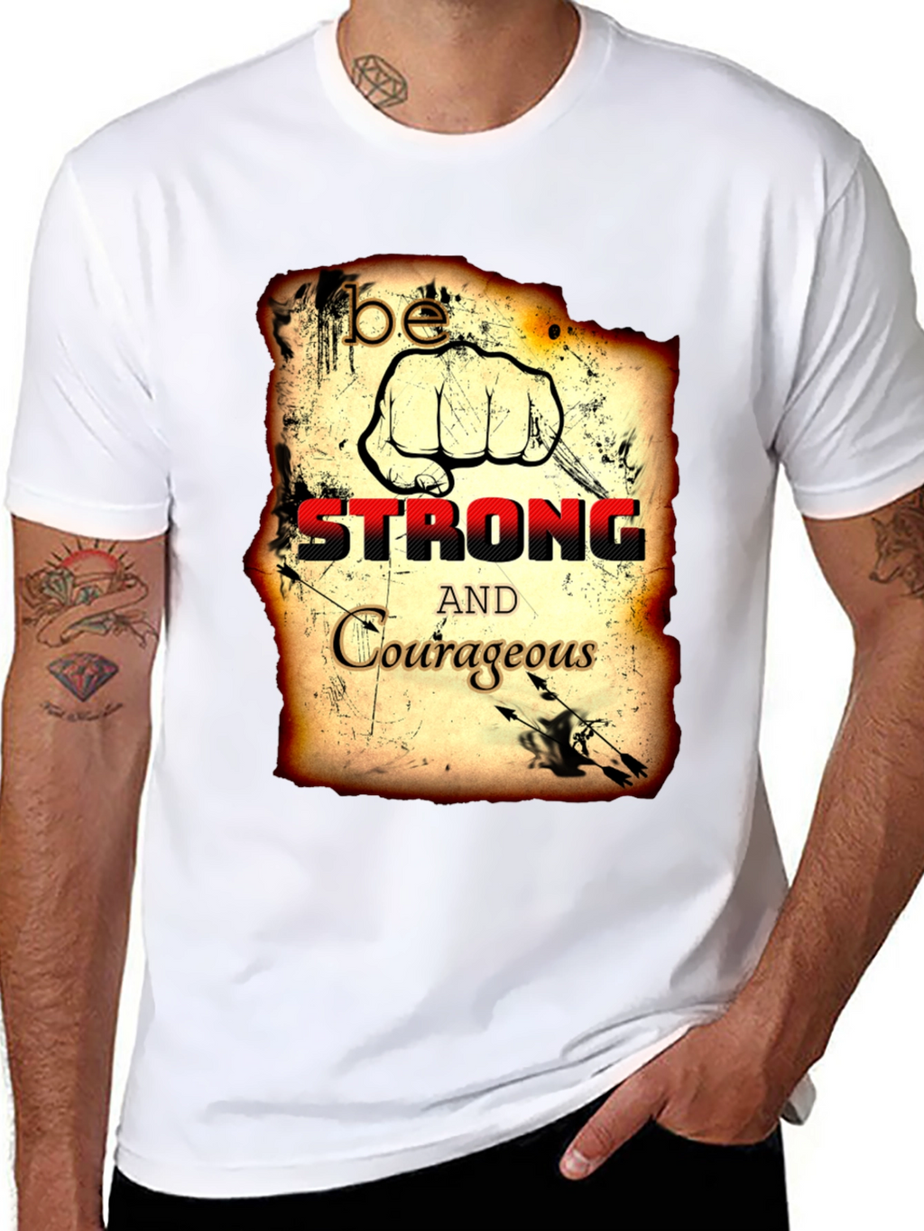Be Strong and Courageous T-Shirt