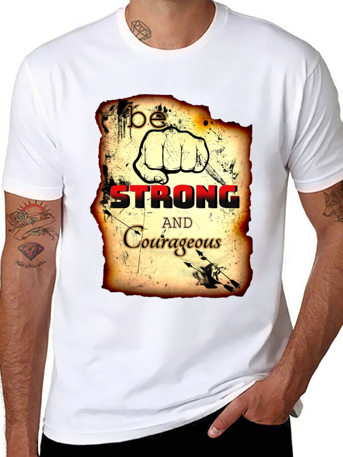 Be Strong and Courageous T-Shirt