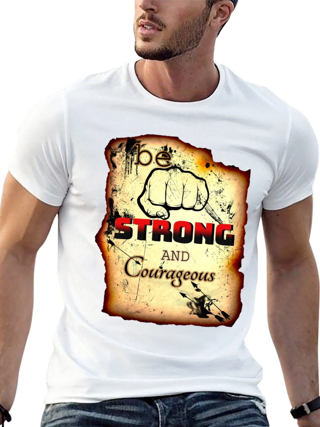 Be Strong and Courageous T-Shirt