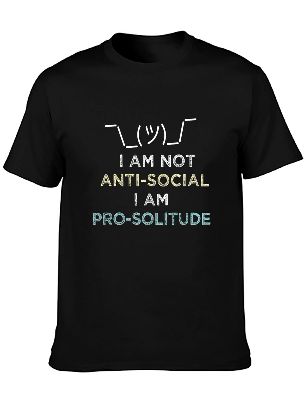 Anti-Social / Pro-Solitude Graphic T-Shirt