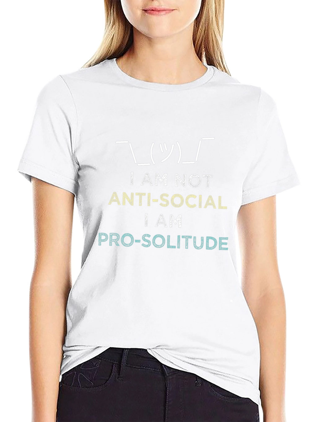 Anti-Social / Pro-Solitude Graphic T-Shirt
