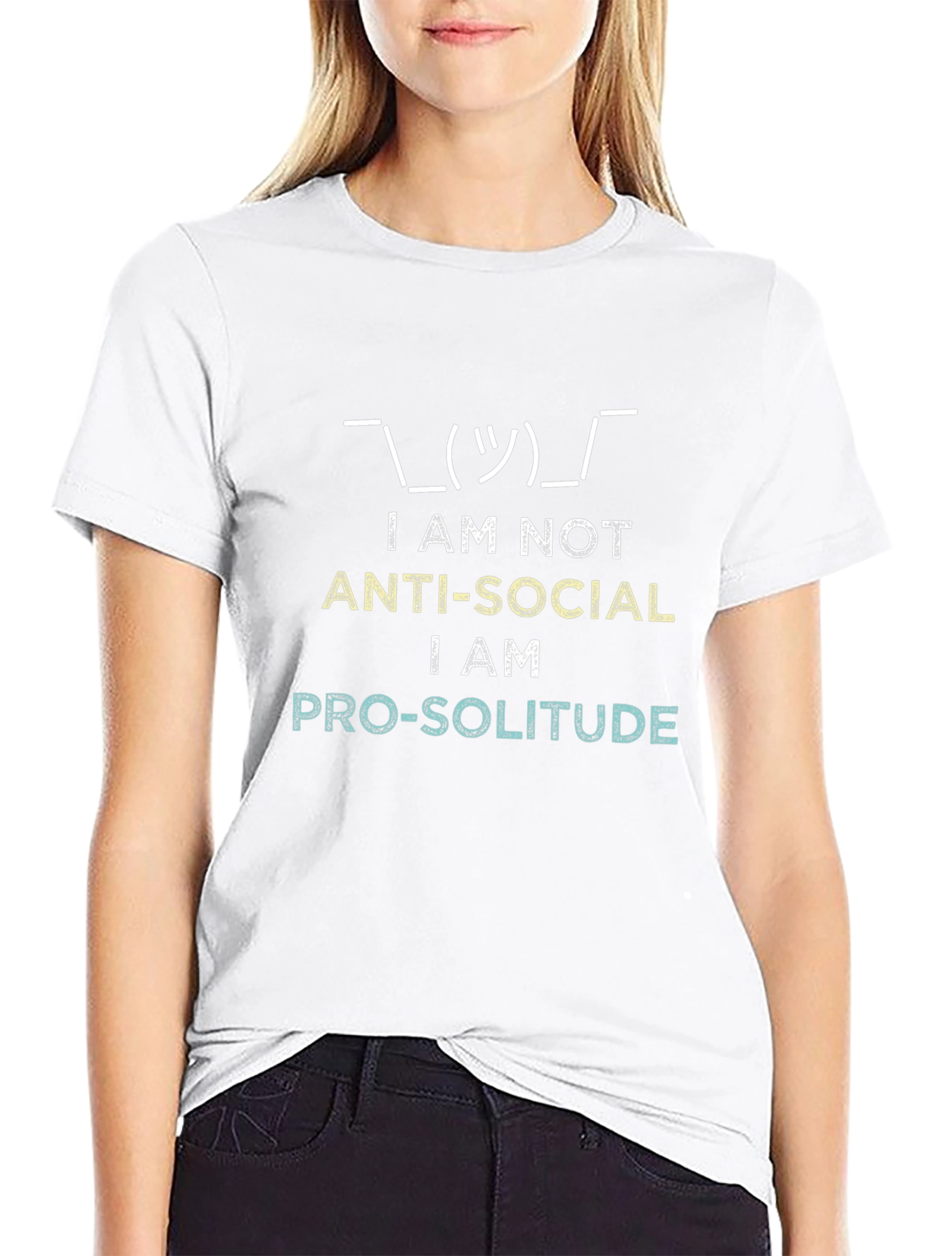 Anti-Social / Pro-Solitude Graphic T-Shirt
