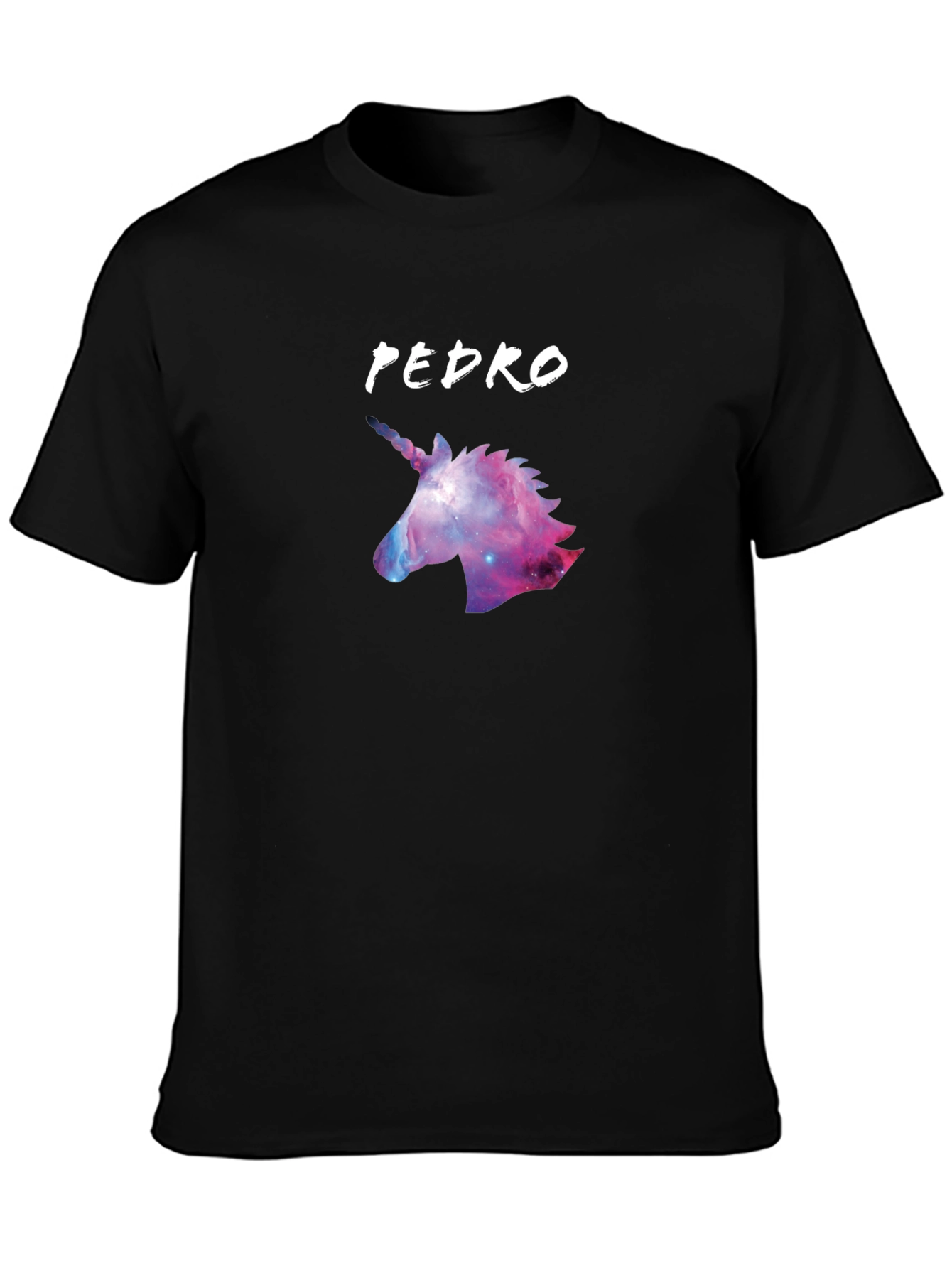 Galaxy Unicorn T-Shirt - Personalized Name Tee