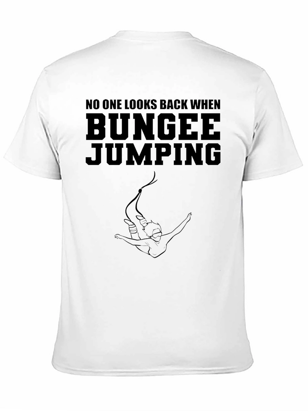 Bungee Jumping Graphic Tee - Adventurous Style